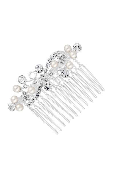 Jon Richard Bridal Pearl And Crystal Hair Comb