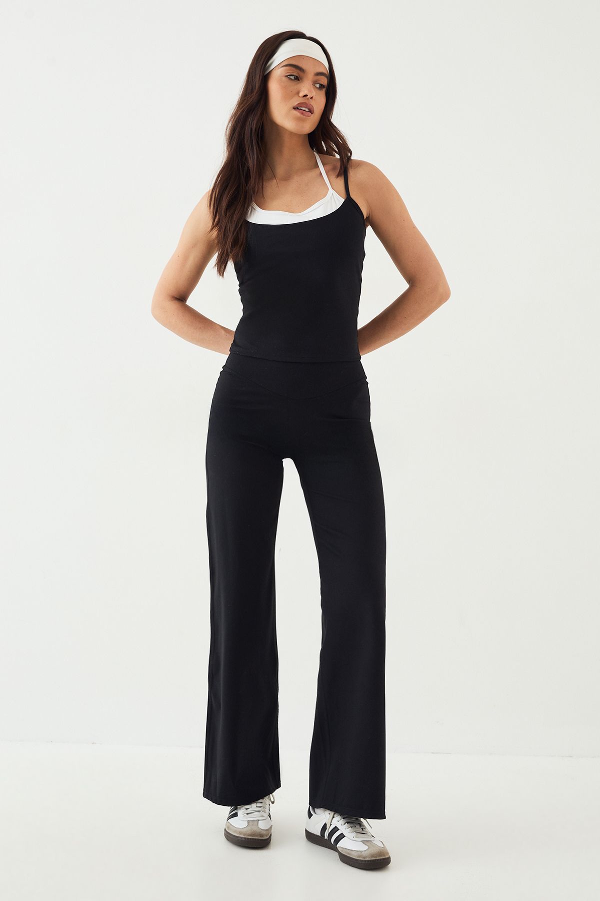 DSGN Studio DSGN Studio Ultra Sculpt Double Layer Interal Padded Vest Top Black image 3