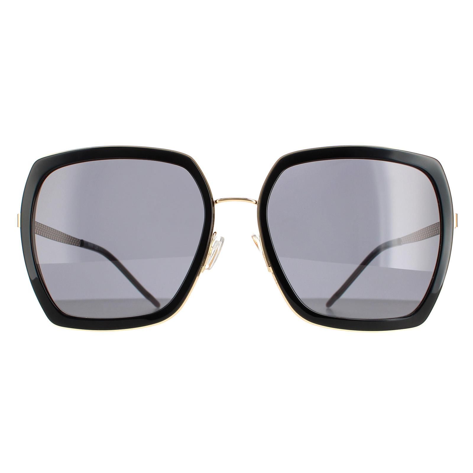 Hugo Boss Square Gold Black Grey BOSS 1208/S image 1