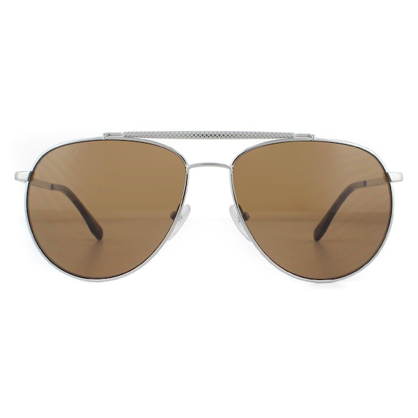 Polaroid Round Dark Ruthenium Grey Grey Polarized 1012/S Sunglasses