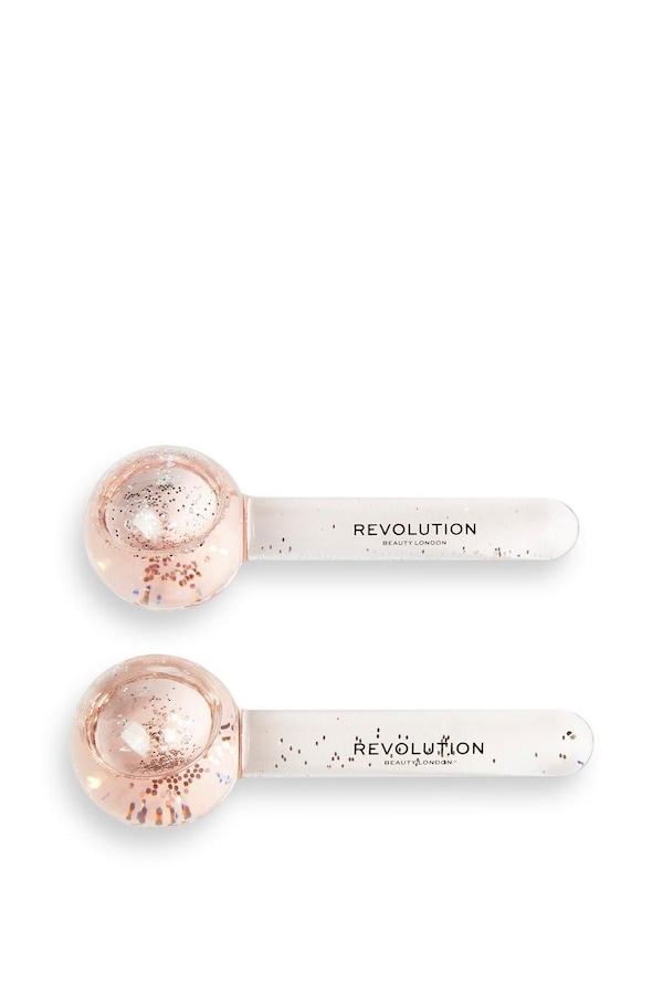 Revolution Pink Glitter Ice Globes Multi