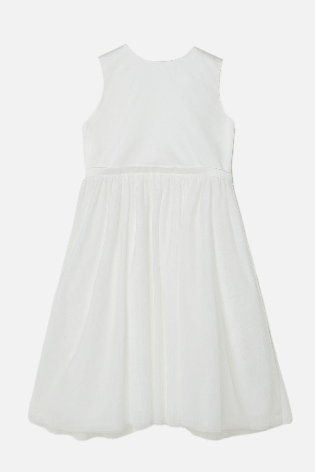 Coast Tulle Skirt Bow Back Flowergirl Dress Ivory image 4