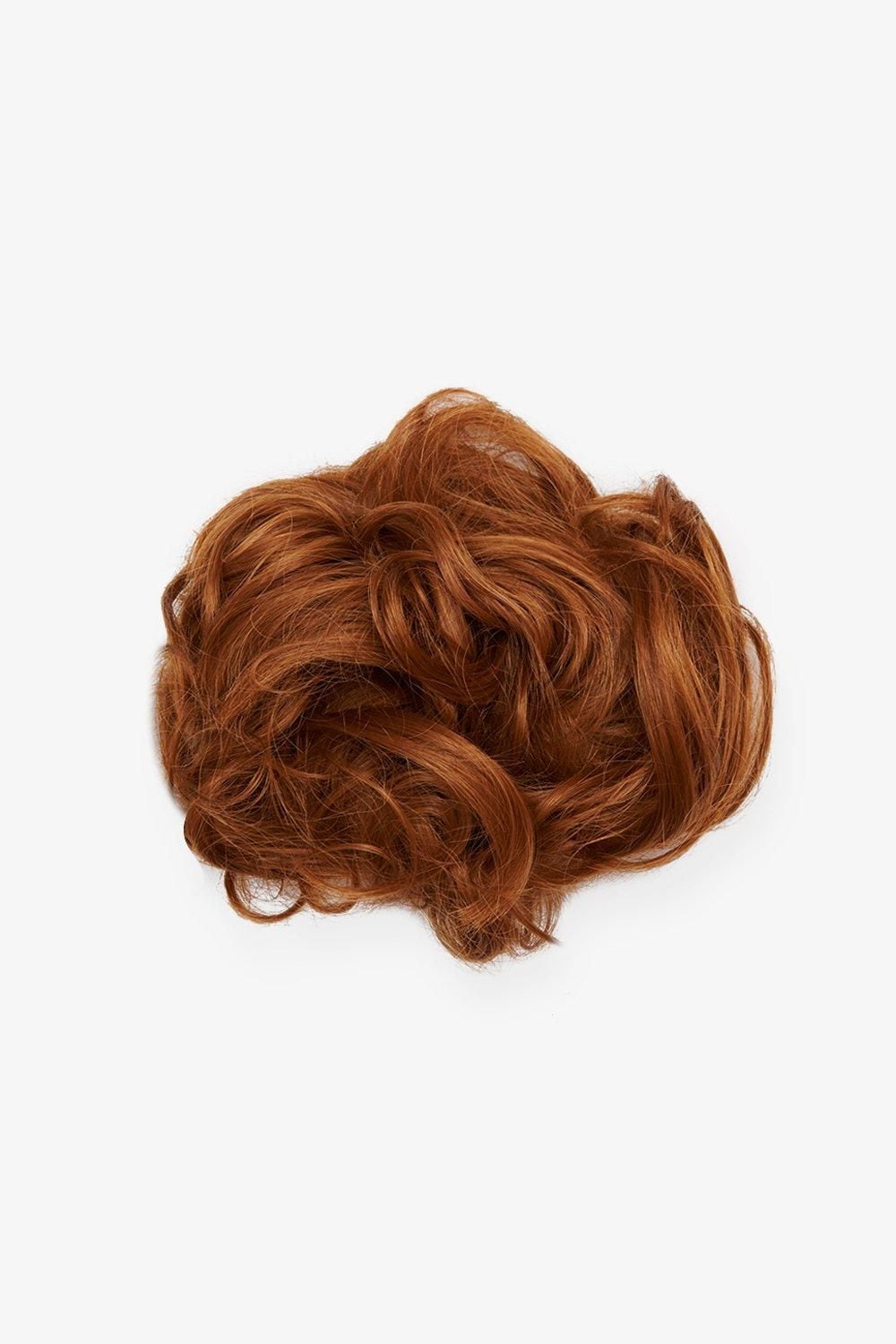 Lullabellz Premium Messy Bun Hair Up Scrunchie Mixed Auburn image 2