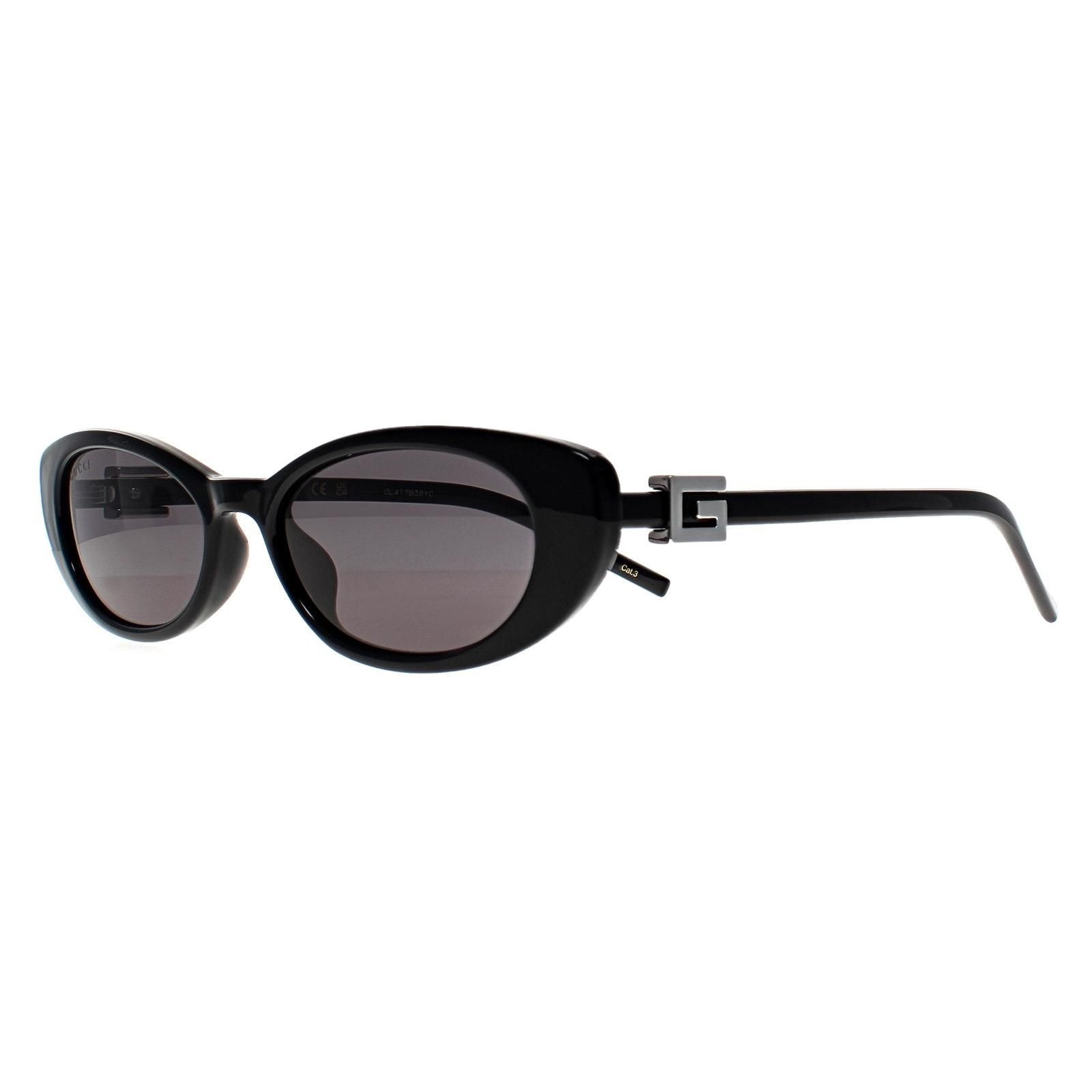 Gucci Cat Eye Black Grey GG1680S image 2