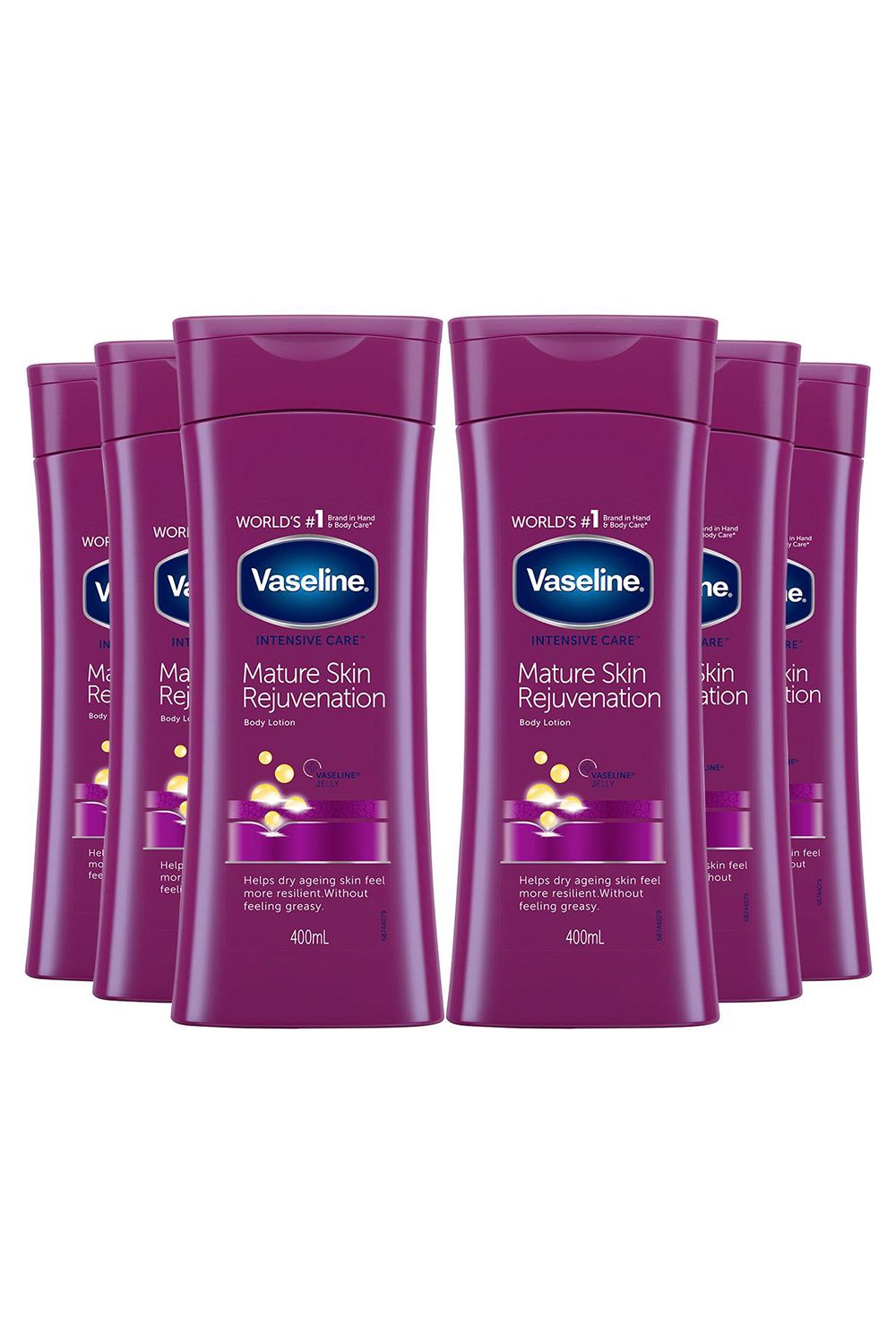 Vaseline 6x Intensive Care 'Body Lotion', Mature Skin, 400ml