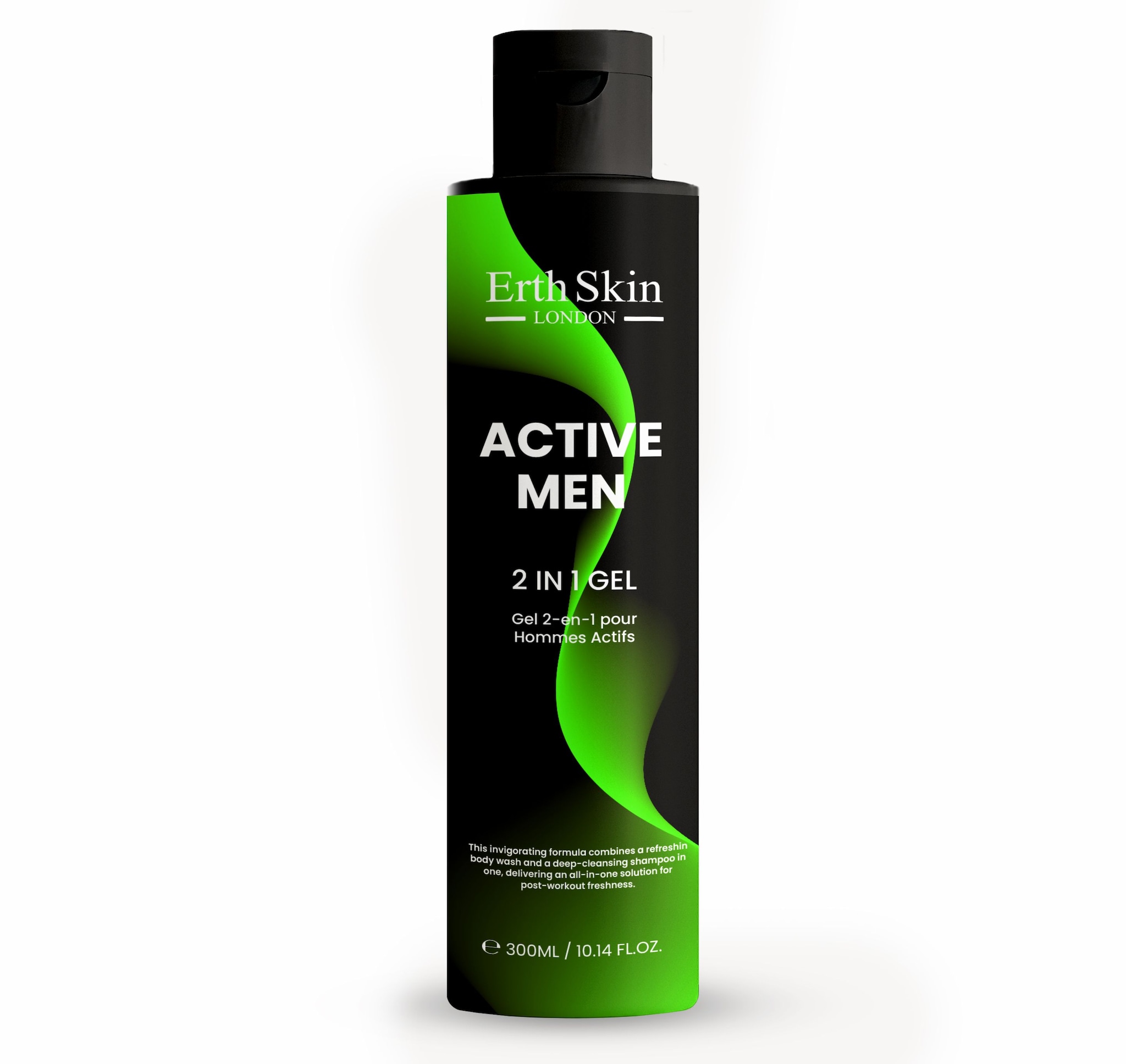 Erth Skin London Active Men 2 IN 1 Body & Shower Gel 300ML image 1