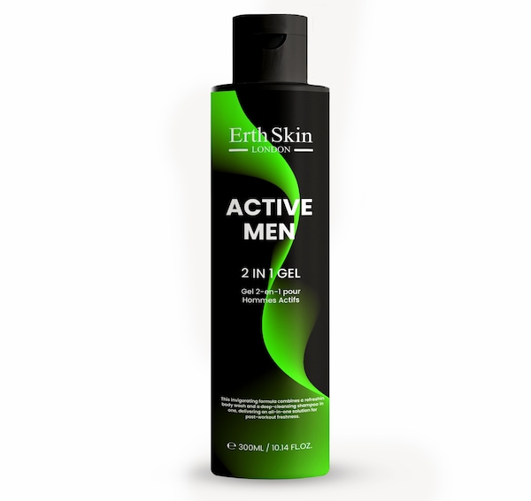 Erth Skin London Active Men 2 IN 1 Body & Shower Gel 300ML