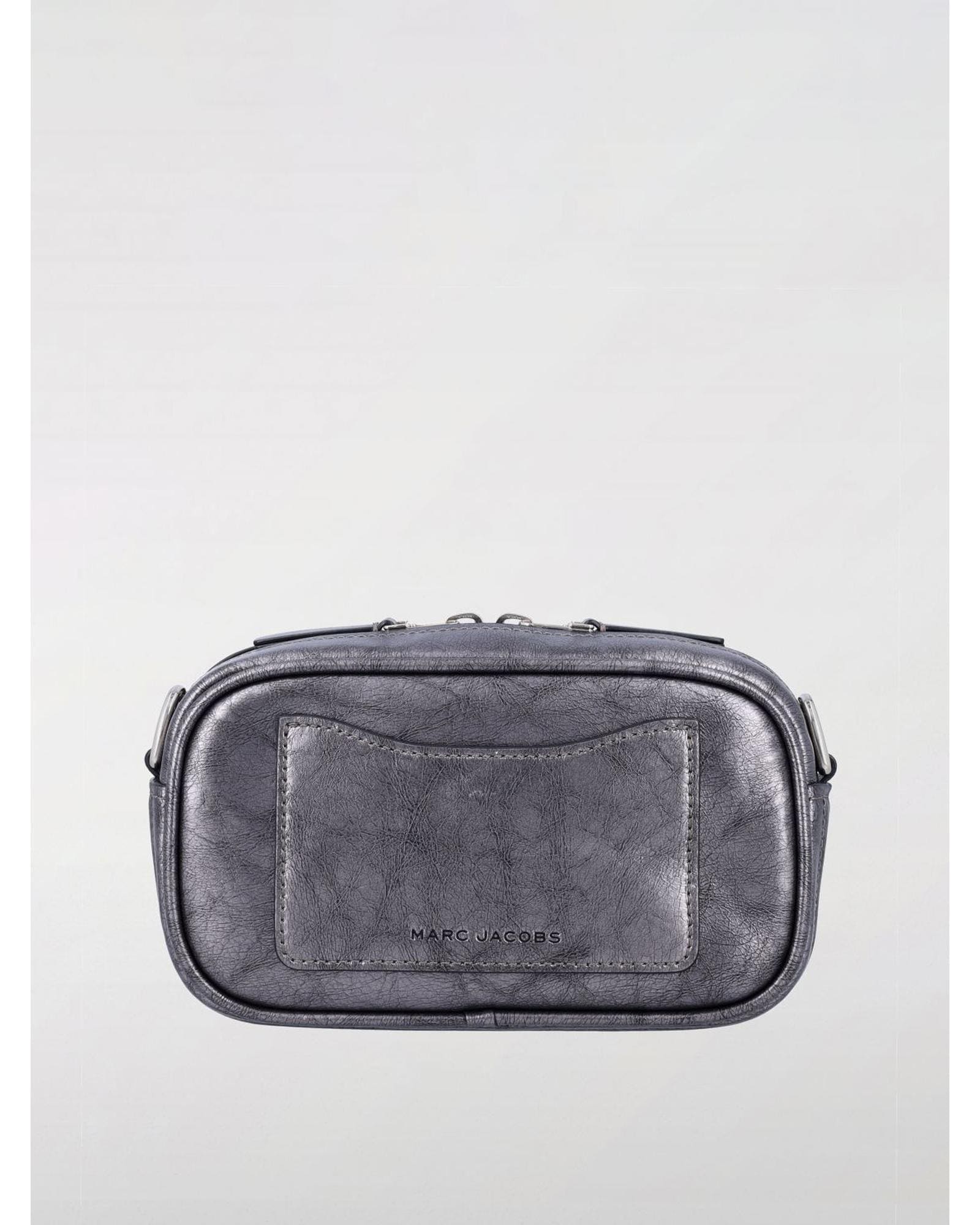 Marc Jacobs Snapshot Metallic Chain Bag Wo - Grey Clutch Bags image 2