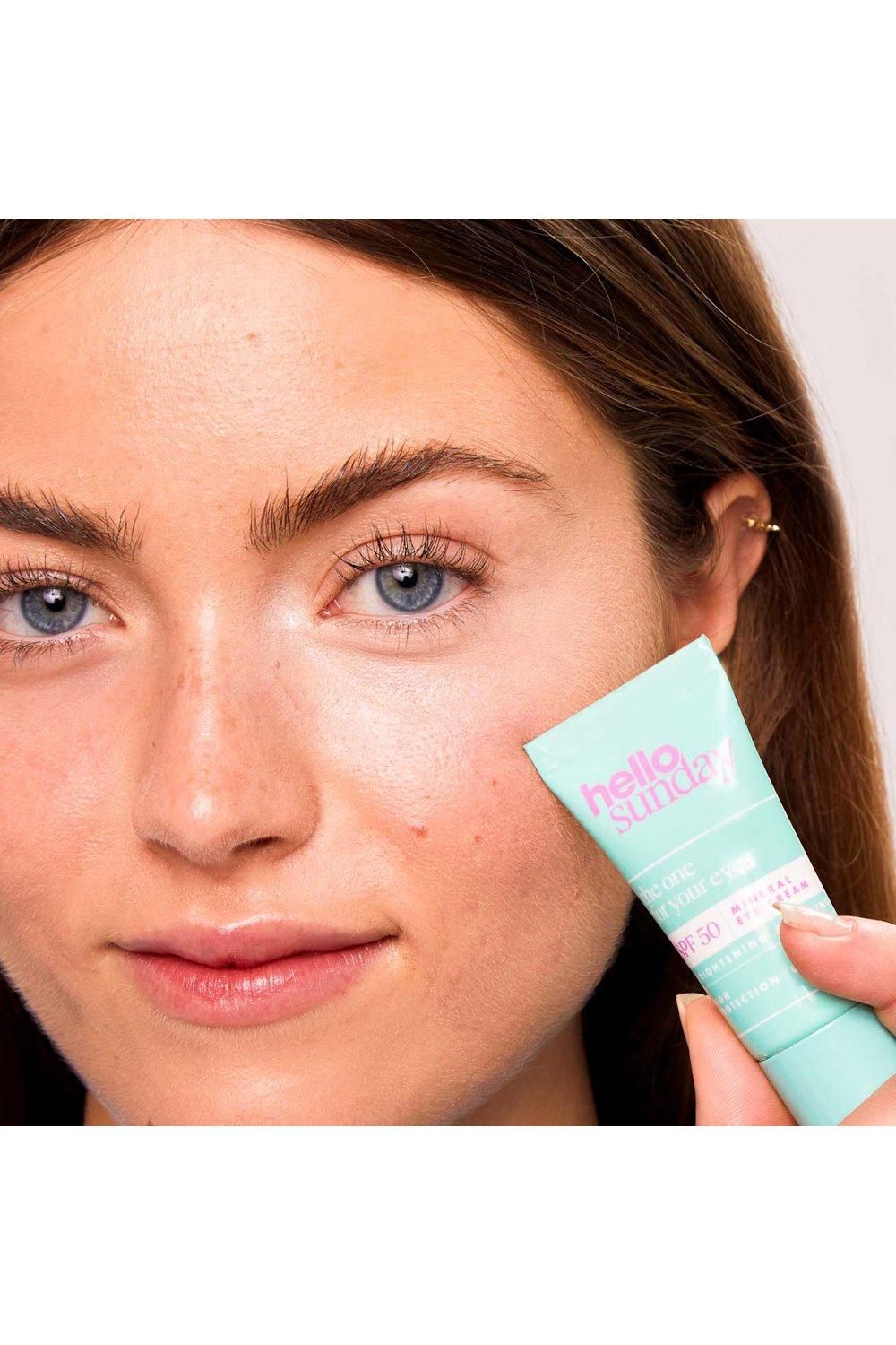 Hellosunday The One For Your Eyes SPF50 Brightening and Lifting Eye Cream Mineral with Peptides Multi image 7