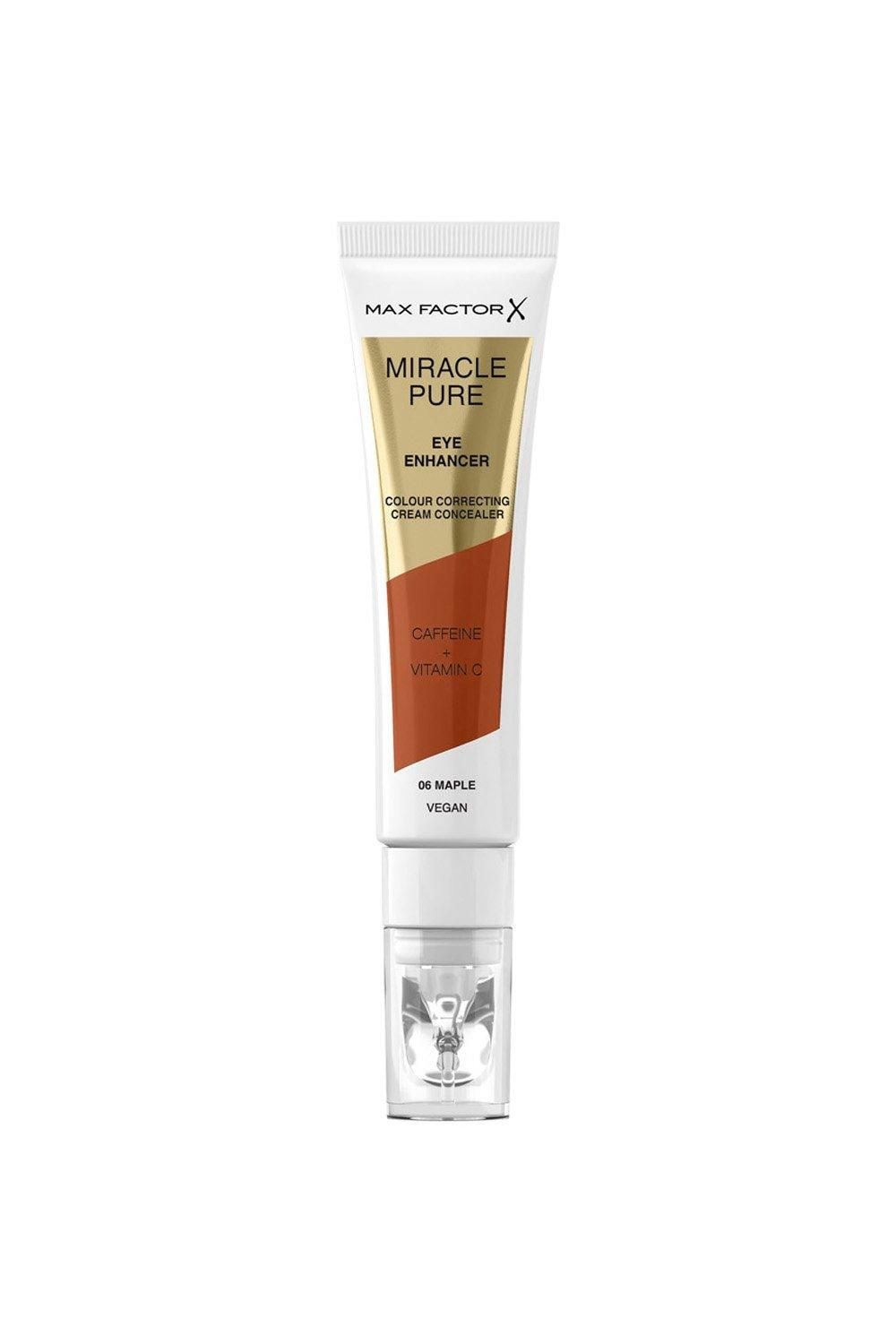 Max Factor Miracle Pure Colour Correcting & Anti-Fatigue Eye Enhancer Cream Concealer Maple image 1