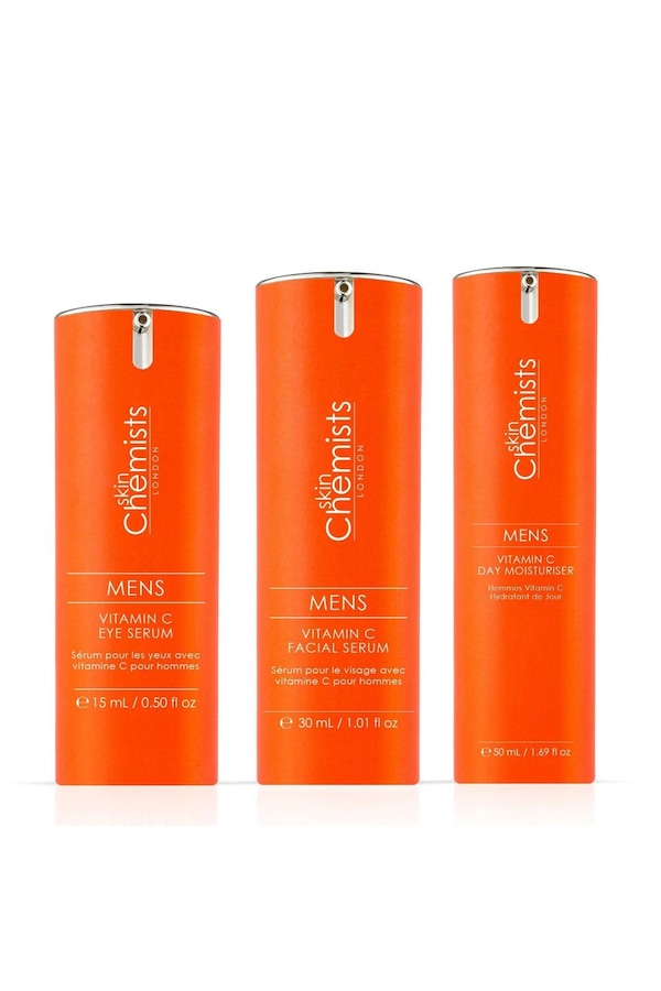 skinChemists professional Anti-Ageing Men's Vitamin C Wake Up Routine