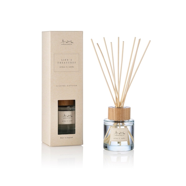 The London Wax Company Amber & Vanilla Diffuser 100ml