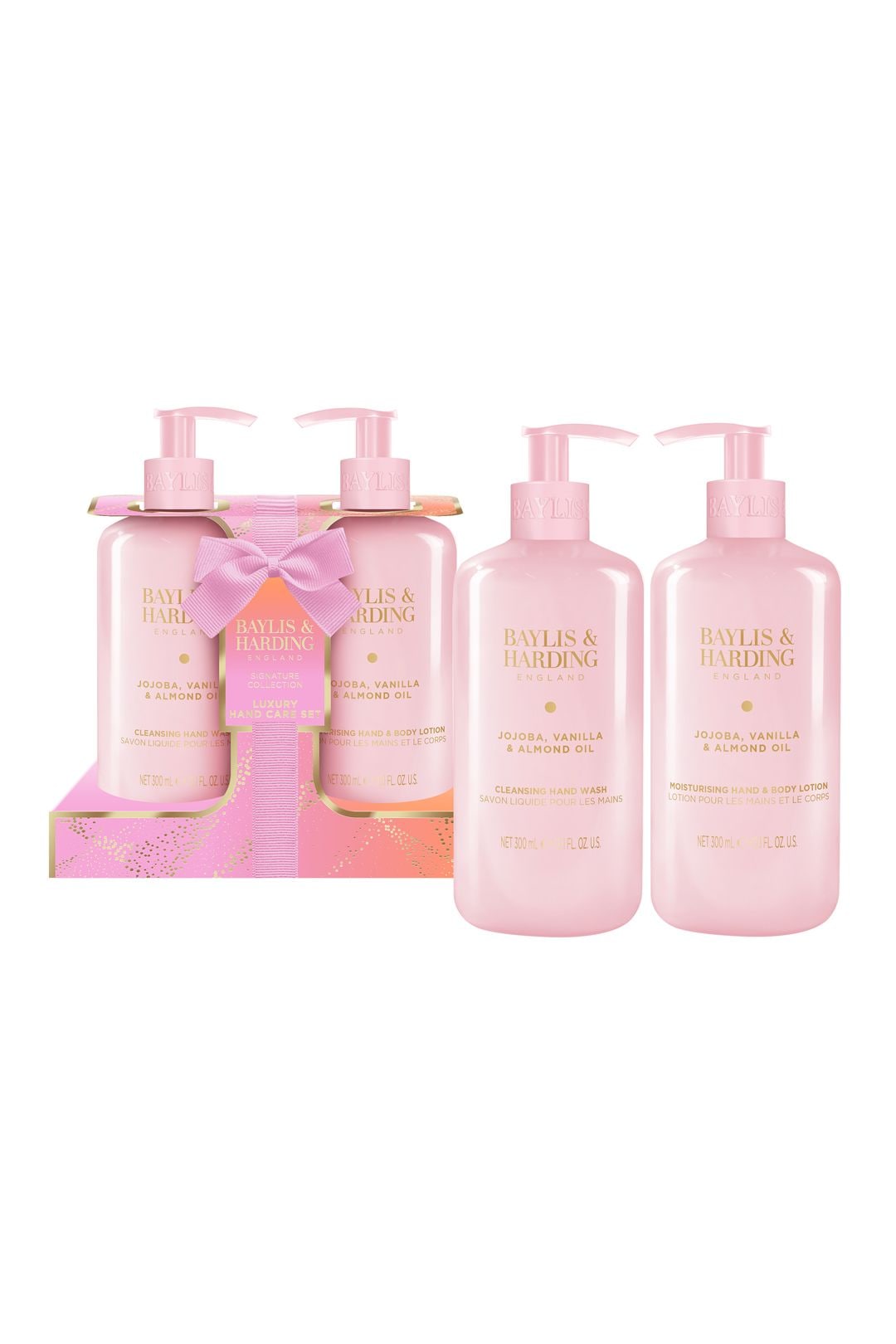 Baylis & Harding Jojoba, Vanilla & Almond Oil Luxury Hand Care Gift Set Multi image 3