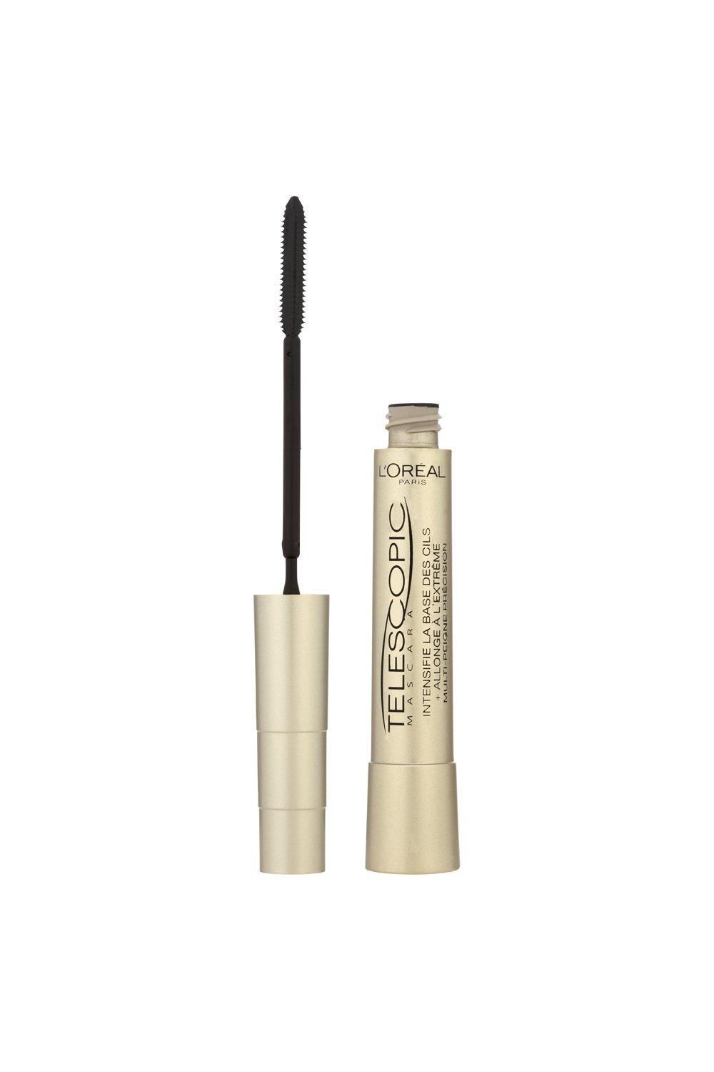 L'Oréal Paris Telescopic Mascara Extra Black, precise application for up to 60% longer looking lashes Magnetic Black image 2