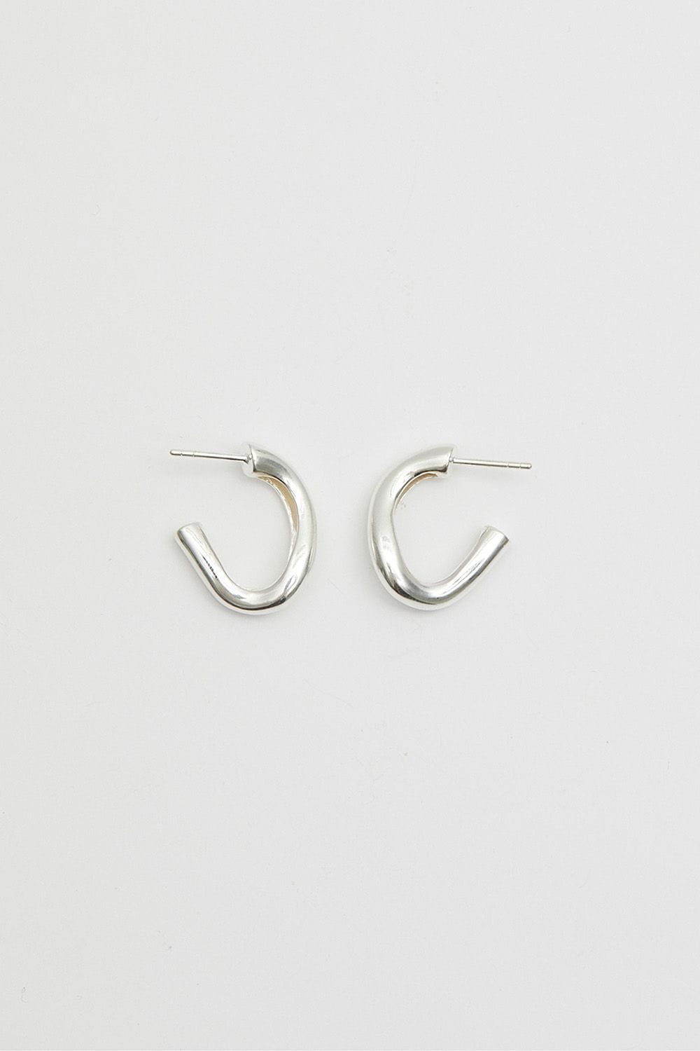Simply Silver Sterling Silver 925 Twisted Hoop Earrings image 3
