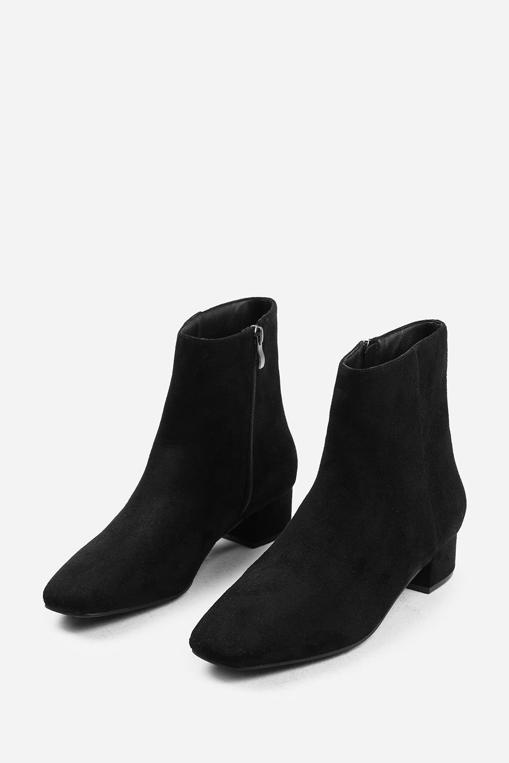 Where's That From 'Odetta' Low Block Heel Ankle Boot With Side Zip image 3