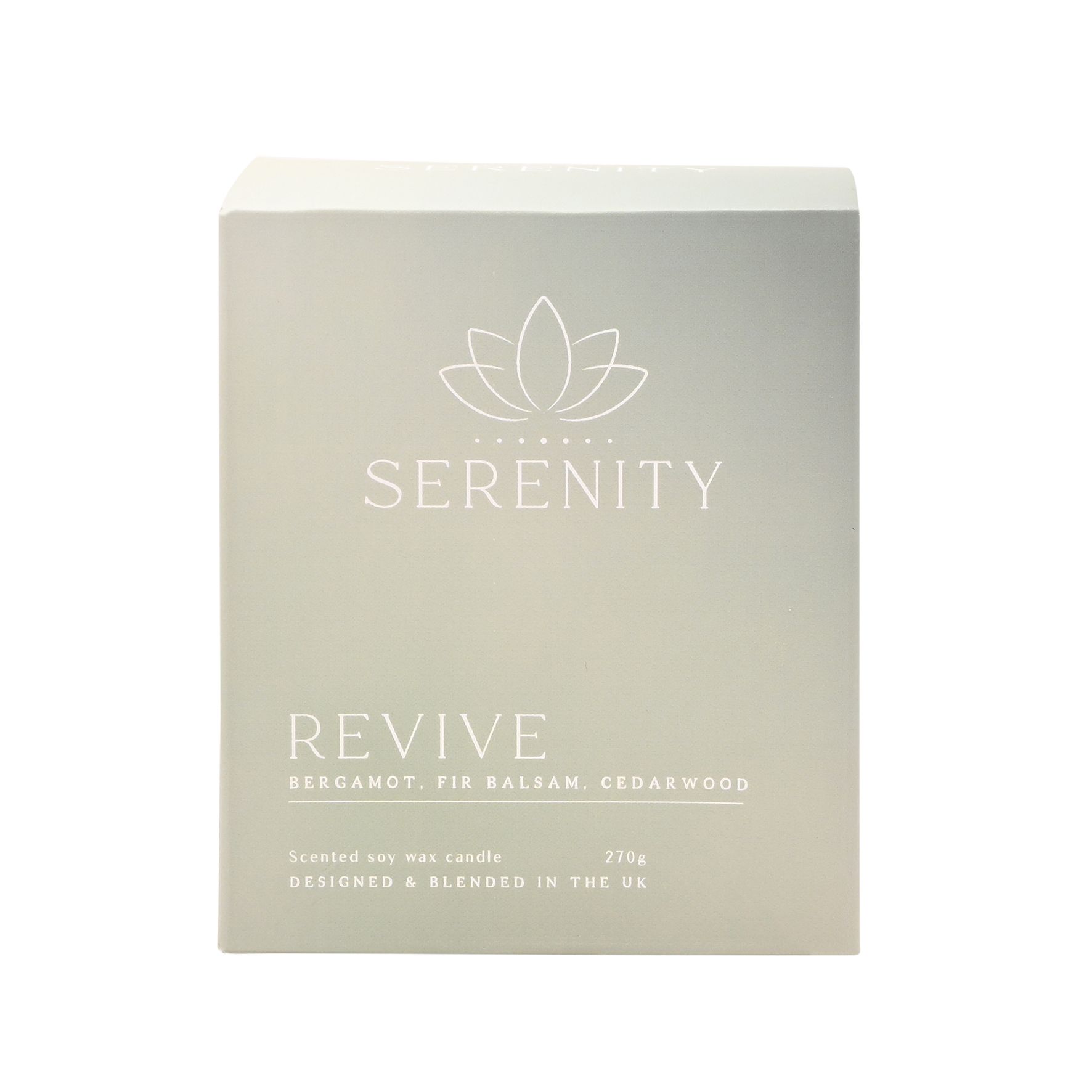 Serenity Revive Candle Bergamot, Fir Balsam, Cedarwood image 4