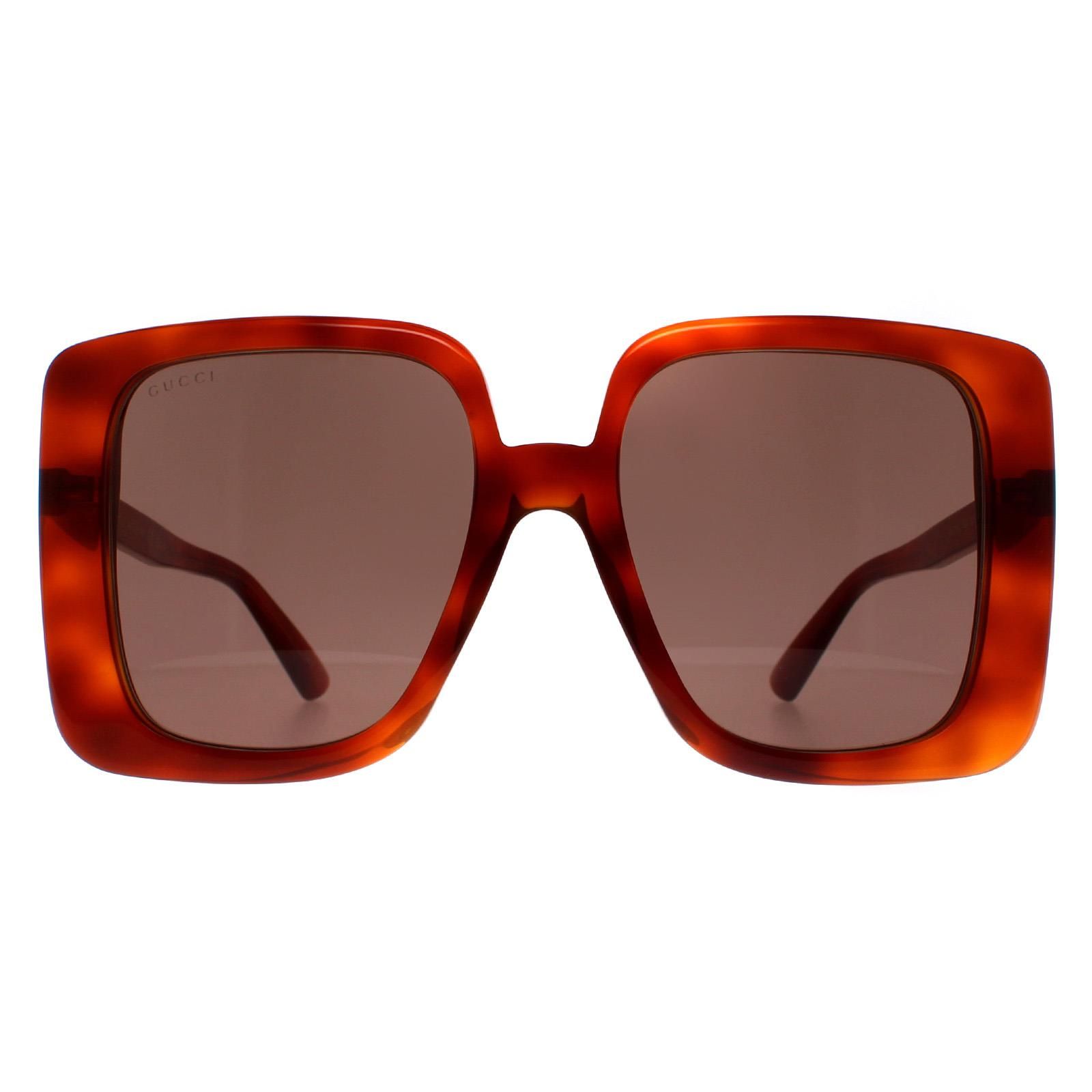 Gucci Square Havana Brown GG1314S image 1