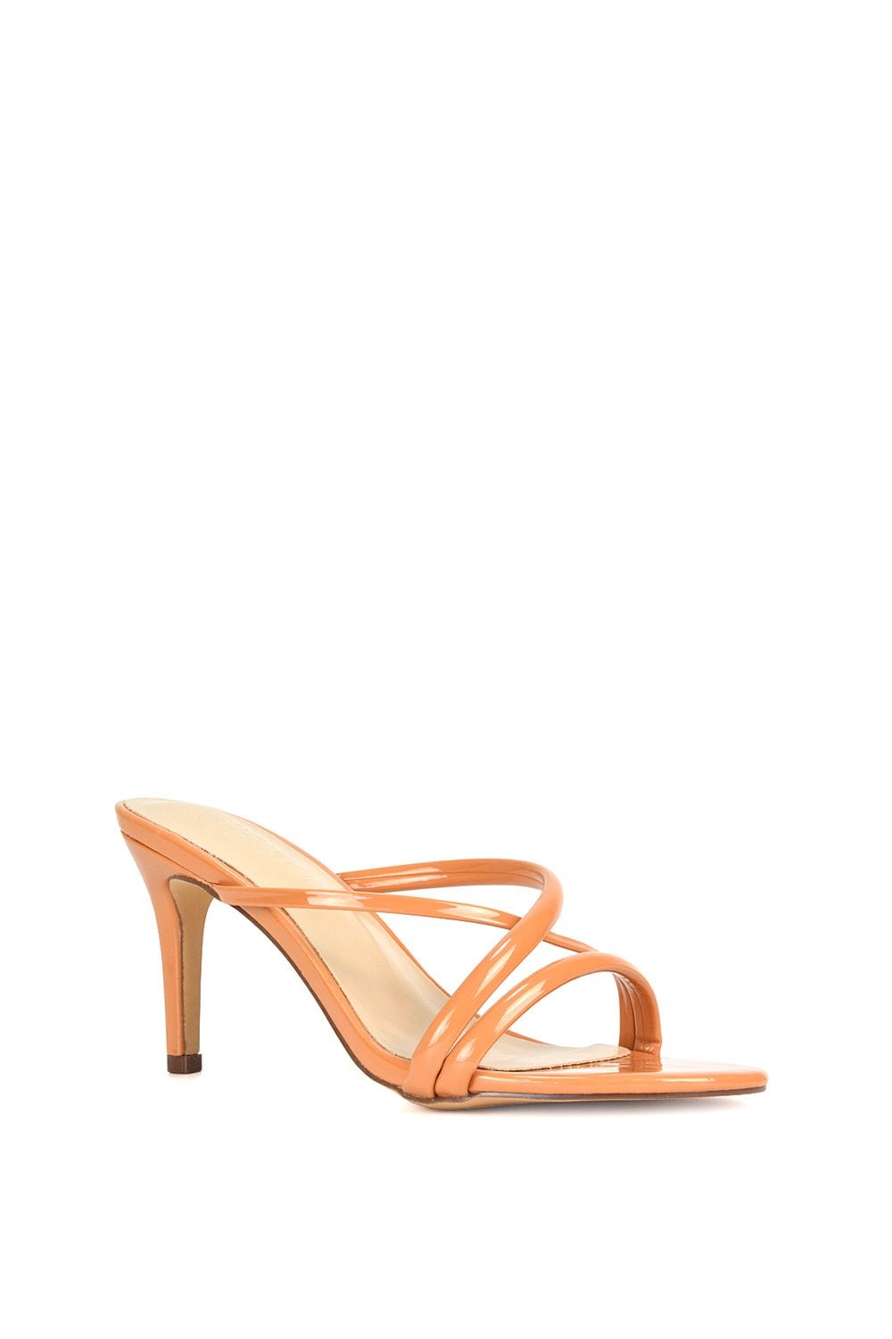 XY London 'Angel' Slip On Mid Heel Stiletto Mule Heeled Sandals image 2