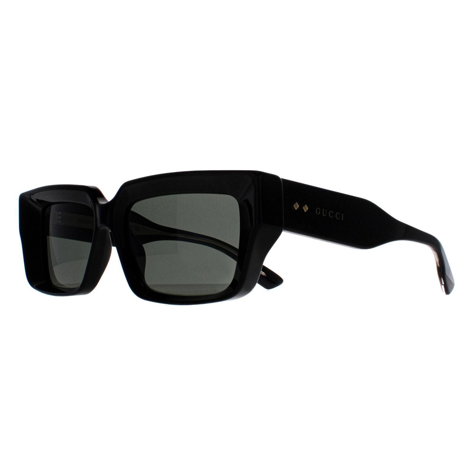 Gucci Rectangle Black Grey GG1529S image 3