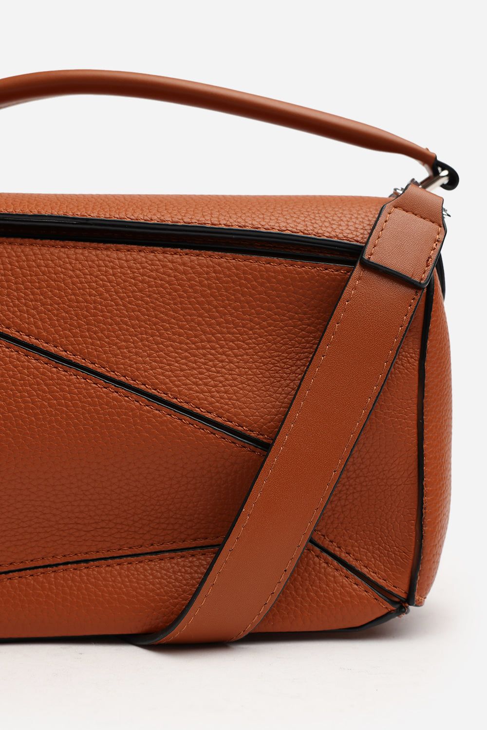 Where's That From 'Abrazo' Geometric Top Handle Bag image 6