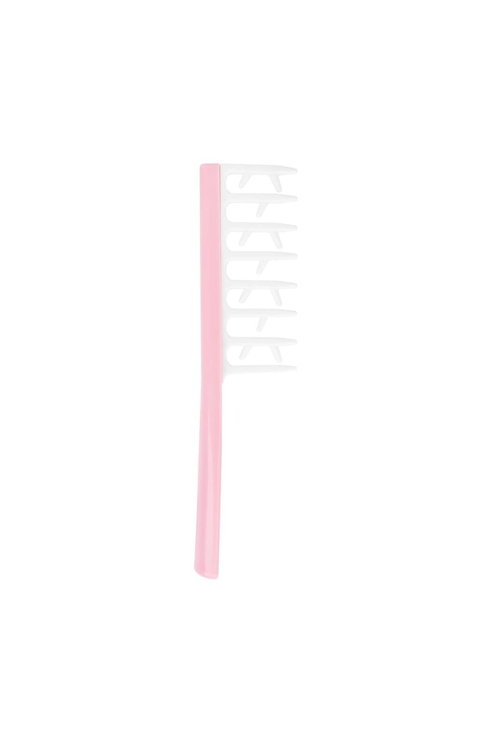 Brushworks Smoothing Curl Comb Pink image 2