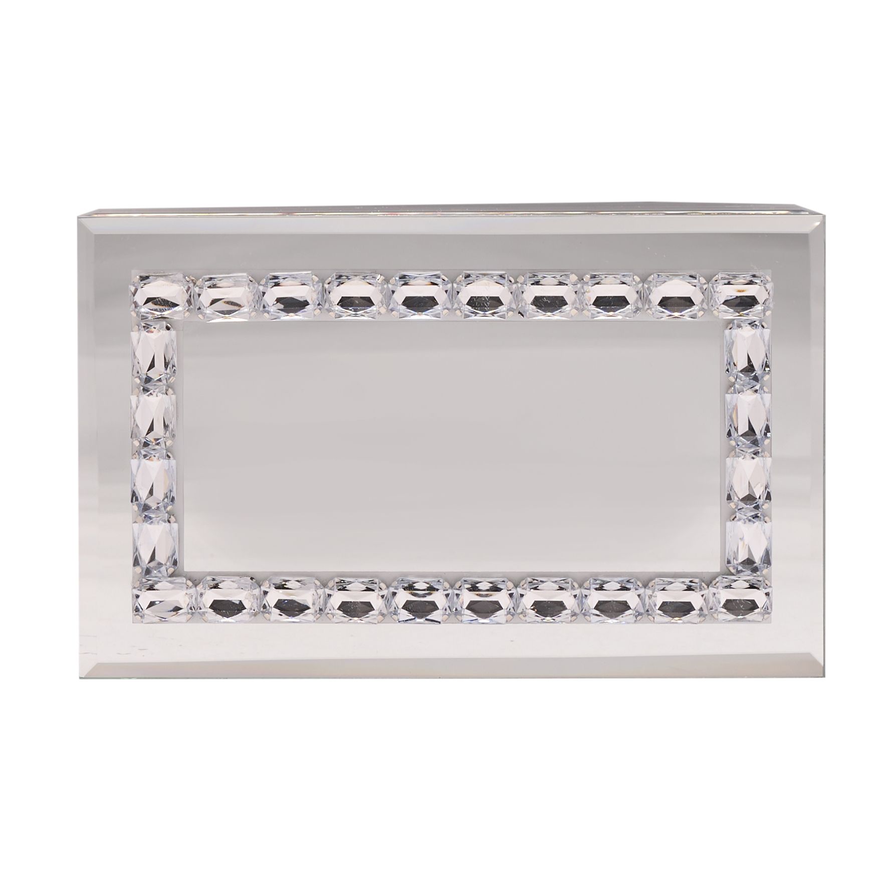Hestia Crystal Rectangle Jewellery Box image 2