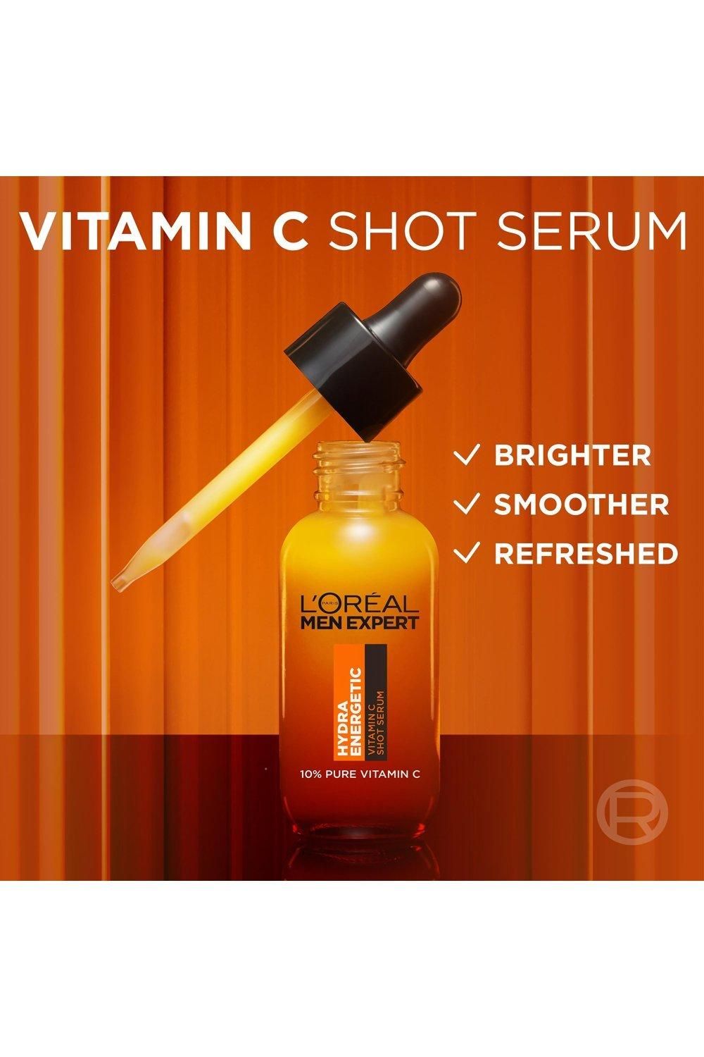 L'Oréal Paris Men Expert Hydra Energetic Vitamin C Shot Serum 30ml Multi image 3