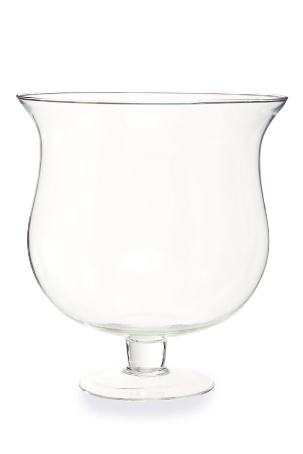 Orsina Ambra Clear Glass Cognac Vase