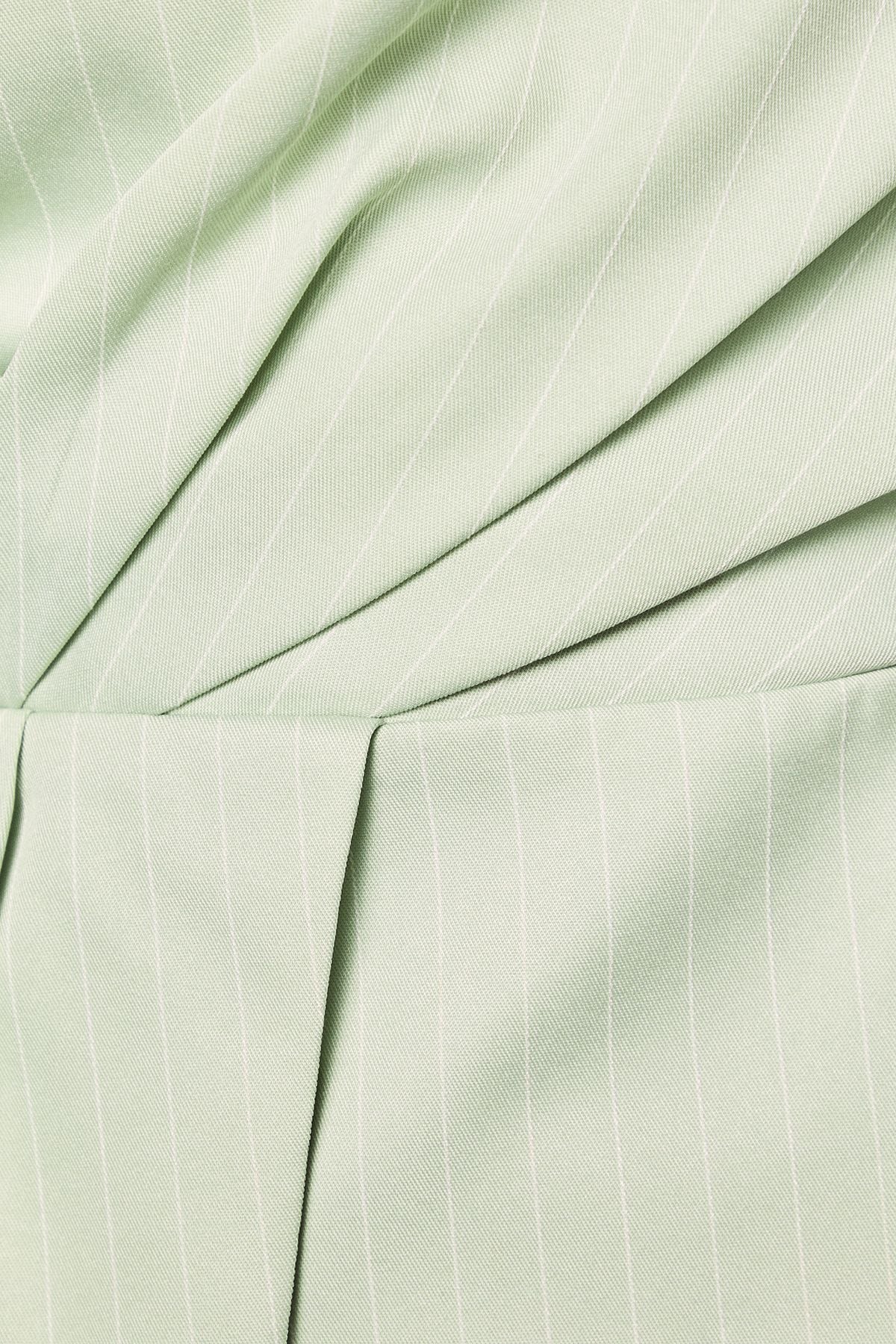 Coast Pinstripe Pleat Detail Top Mint image 5