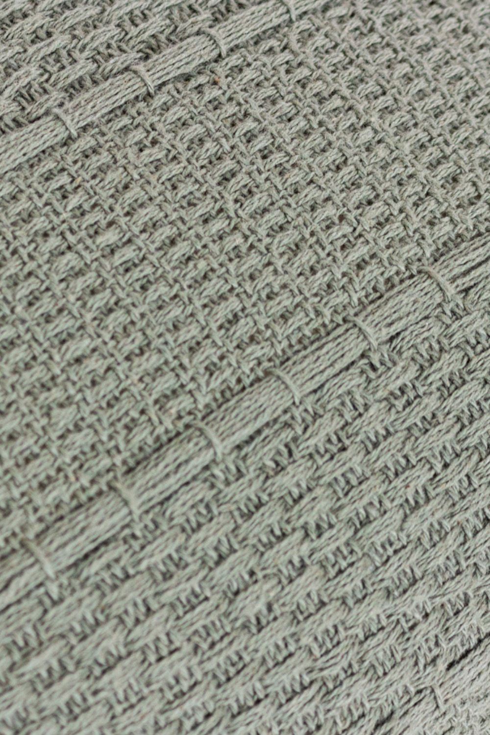 Yard Caliche Woven Textured Tasselled Polyester Filled Cushion image 4