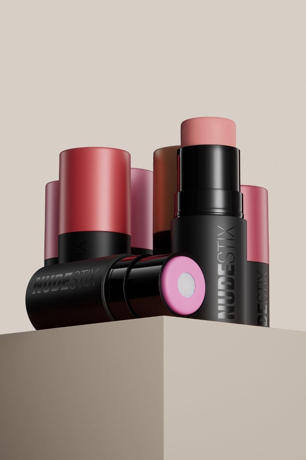 Nudestix Nudies Matte + Glow Core All Over Face Blush Sunset Gold image 9