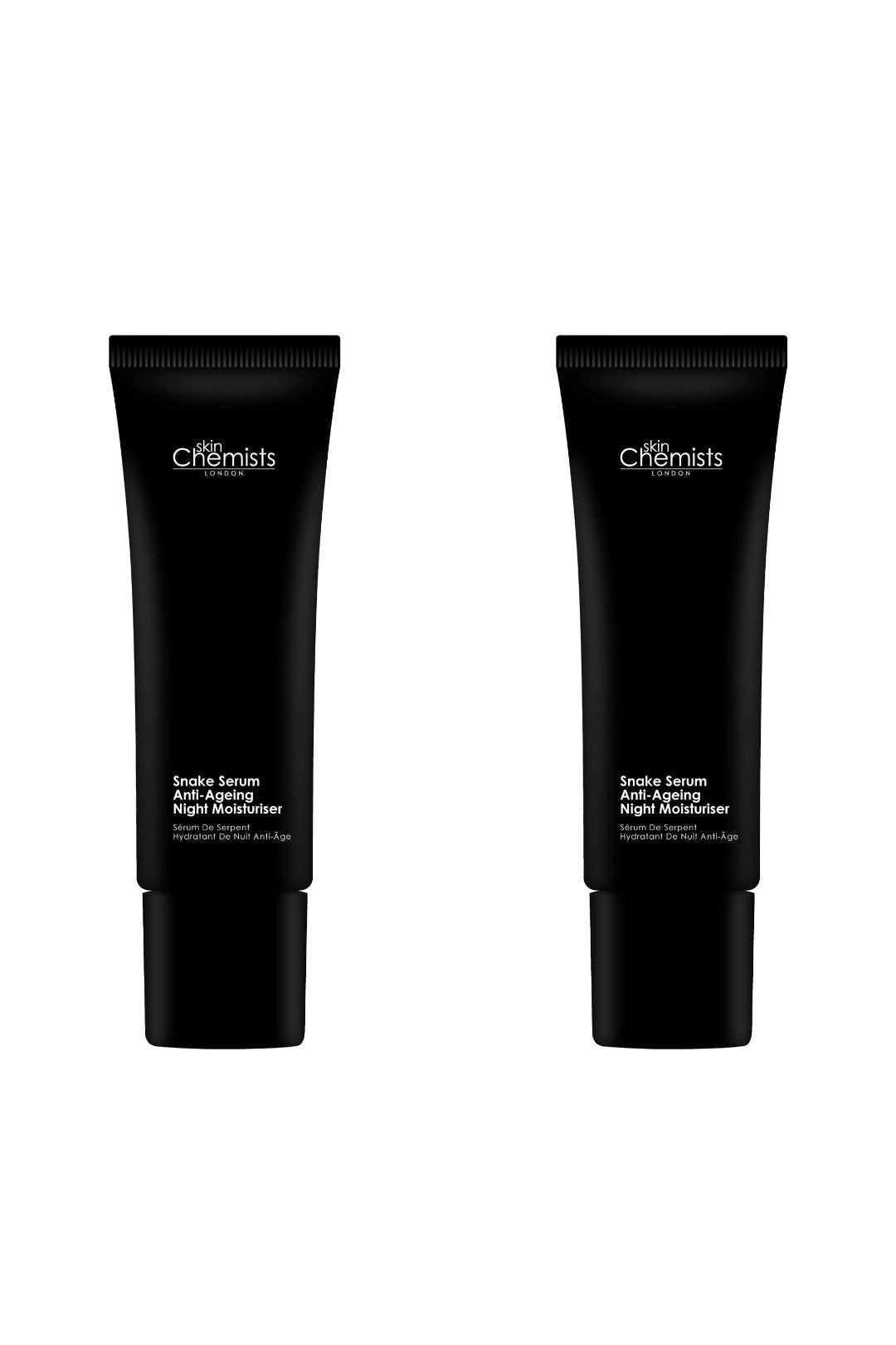 skinChemists Snake Serum Anti-Ageing Night Moisturiser 50ml x 2 Duo Set image 1