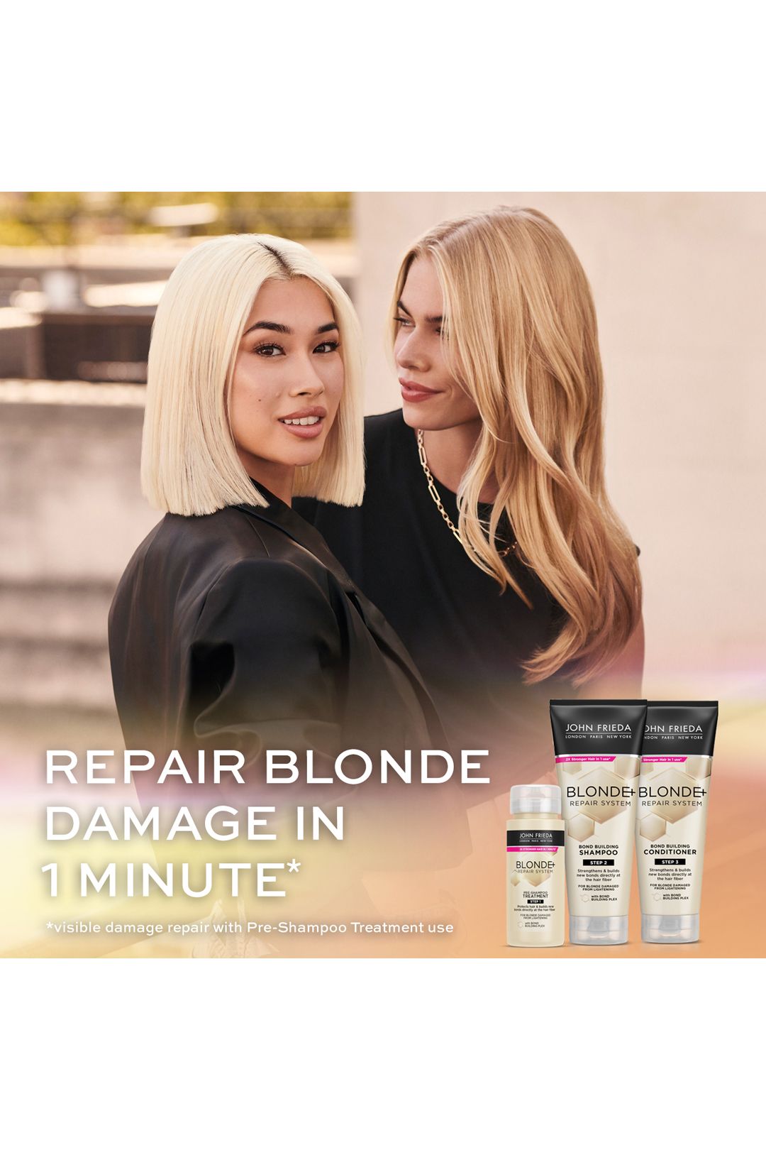 John Frieda Blonde+ Repair Pre-Shampoo Treatment 100ml Multi image 4