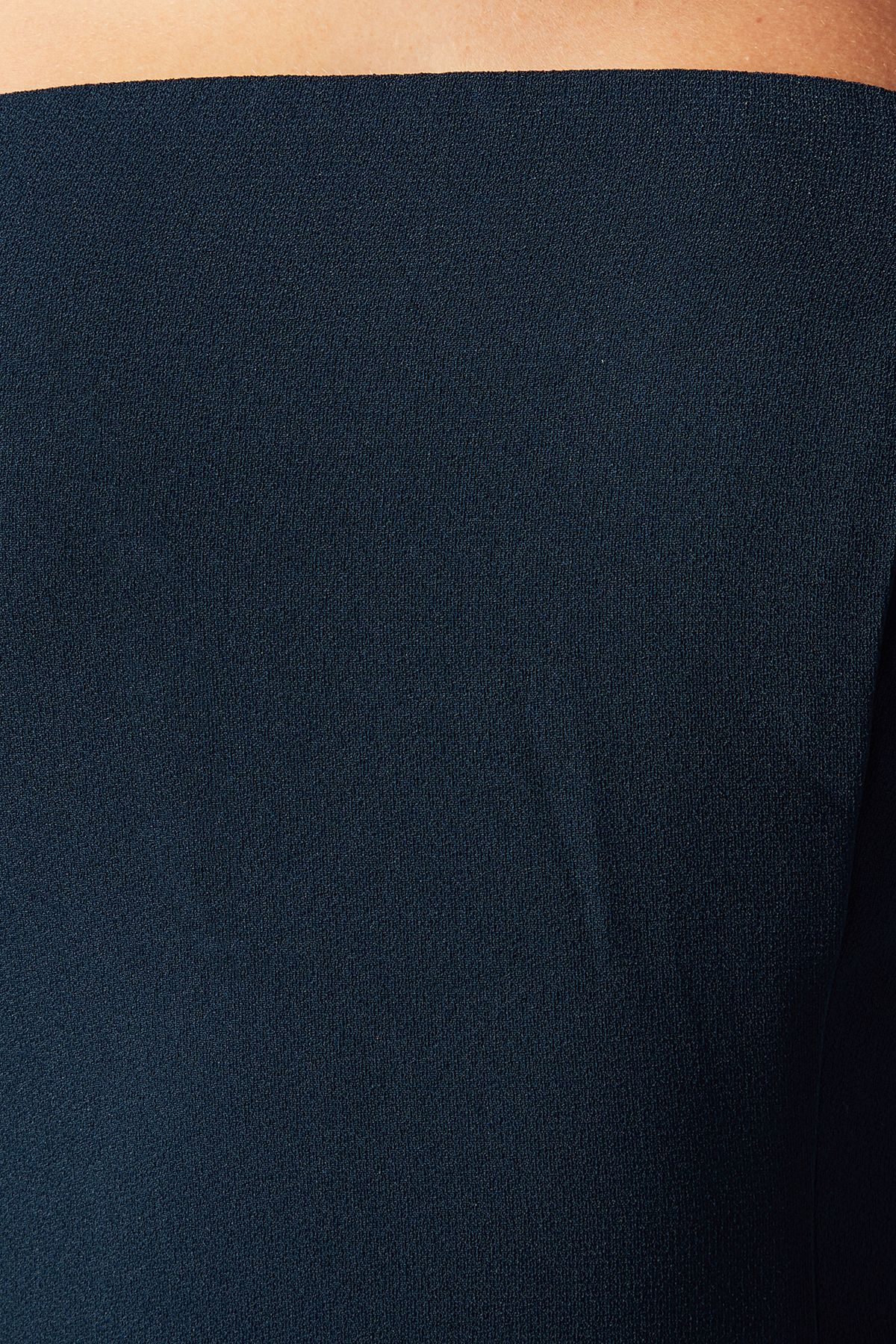 Coast Bardot Crepe Fishtail Bridesmaid Maxi Dress Navy image 5