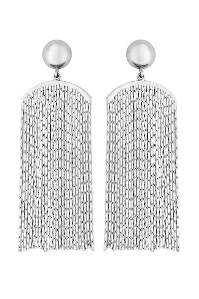 Jon Richard Silver Plated Chain Chandalier Earrings