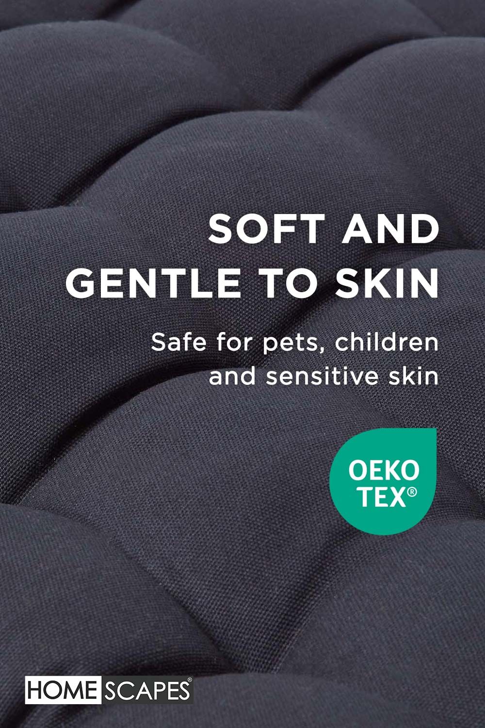 Homescapes Garden Bench Cushion Luxury 2 Seater Cotton Indoor Outdoor Pad, 108 x 42cm image 3