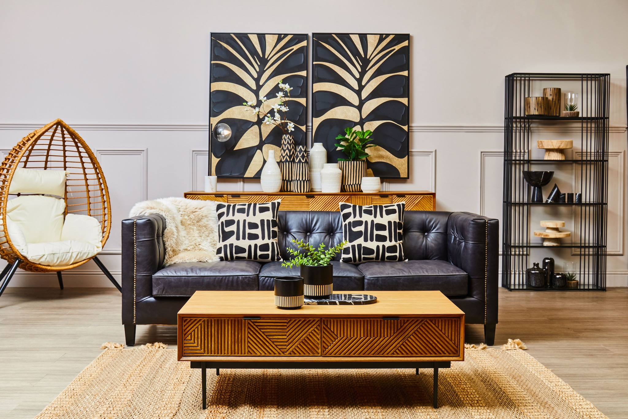 Orsina Modern Ceramic Vase For Home Decor, Embossed Design Flower Vase for Contemporary Spaces, Modern Small Vase image 2