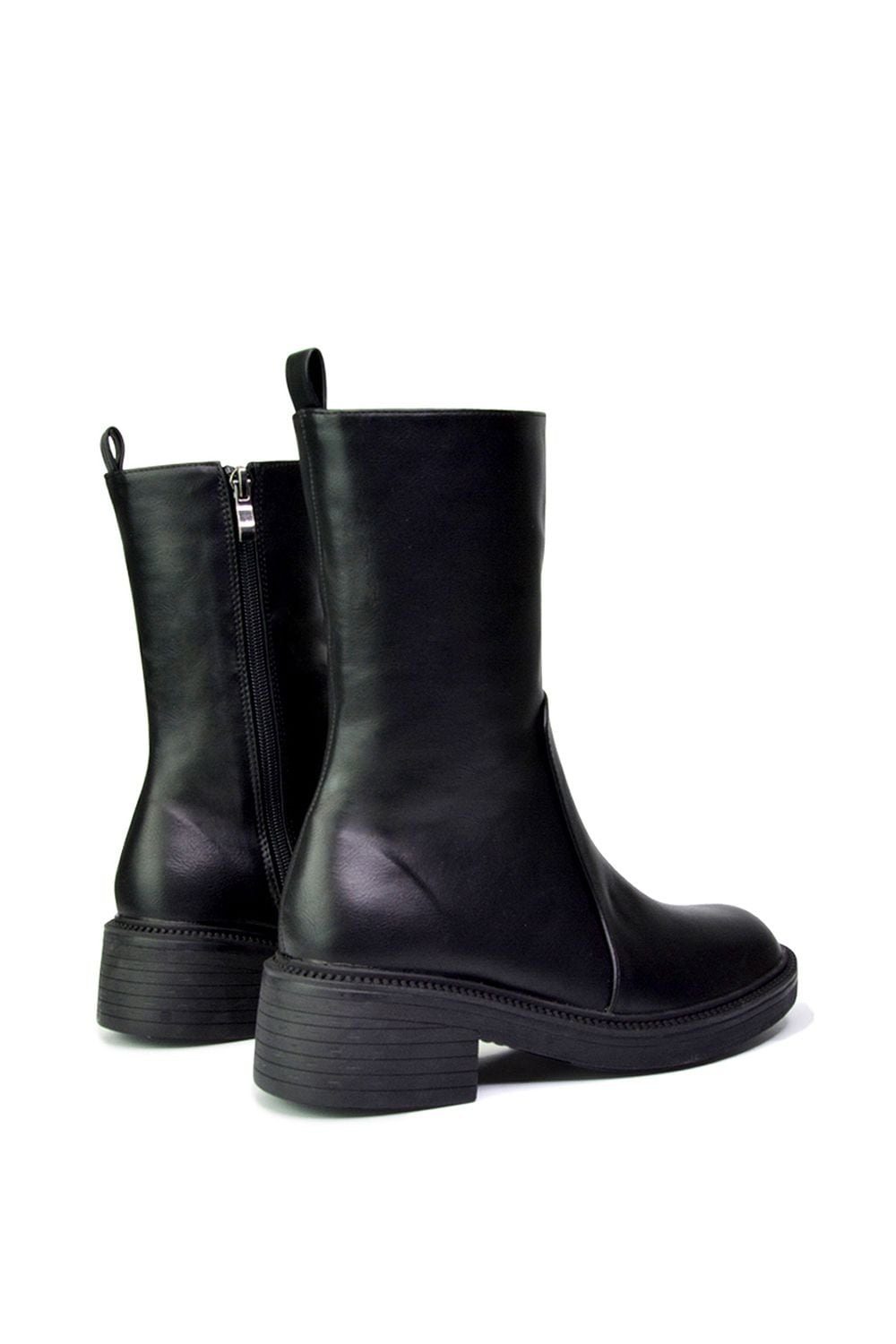 XY London 'Senna' Calf High Cleated Sole Boots image 2