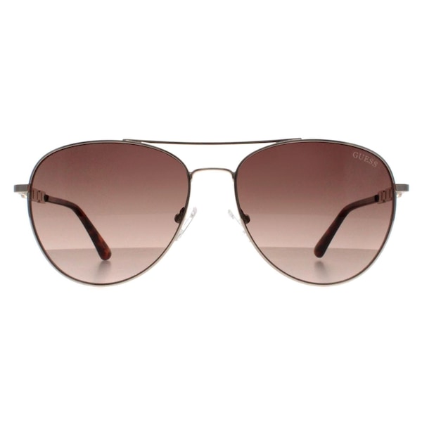 Guess Aviator Silver Brown Gradient GF6143