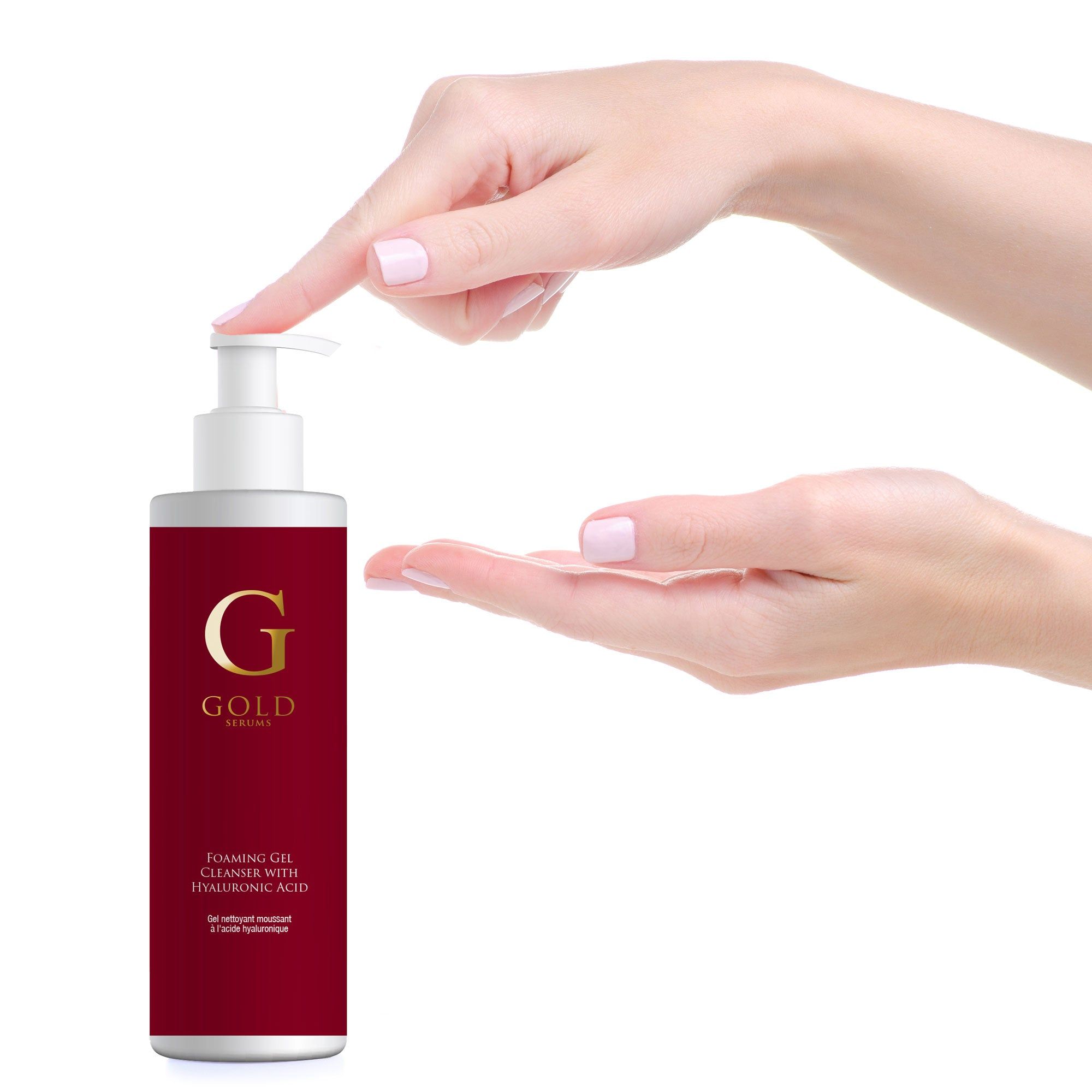 Gold Serums Foaming Mousse Cleanser with Hyaluronic Acid 200ml image 5