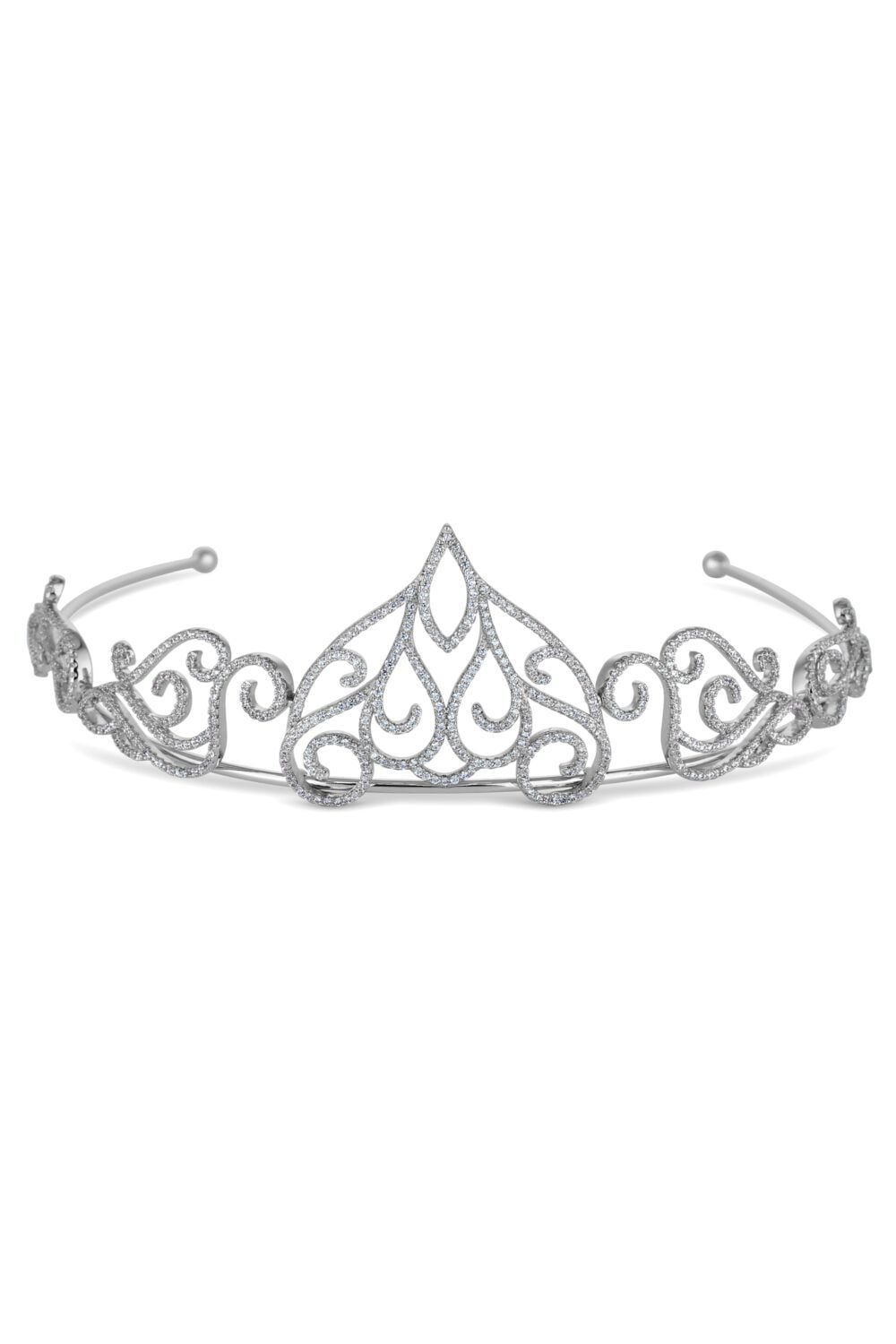 Jon Richard Rosalia Filigree Tiara - Gift Pouch image 1