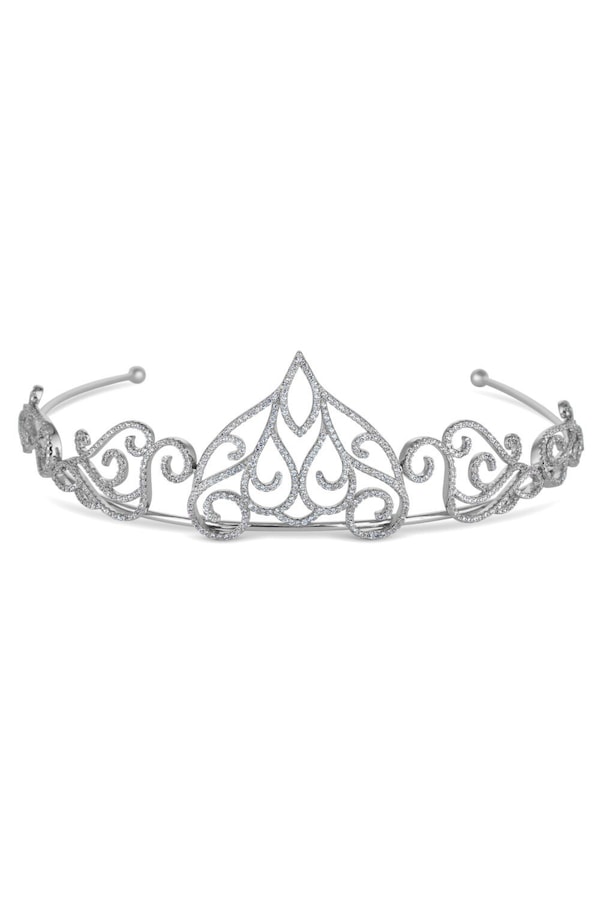 Jon Richard Rosalia Filigree Tiara - Gift Pouch