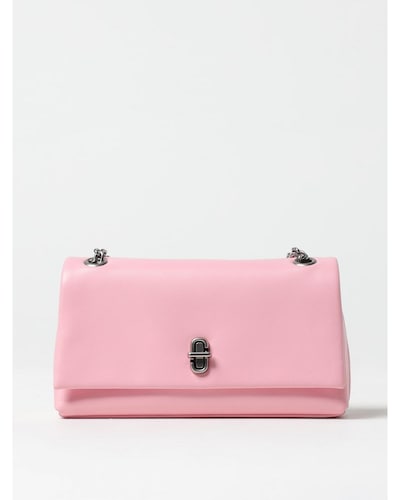 Marc Jacobs Softshot 21 Shoulder Bag Lambskin Leather Wo - Pink Clutch Bags