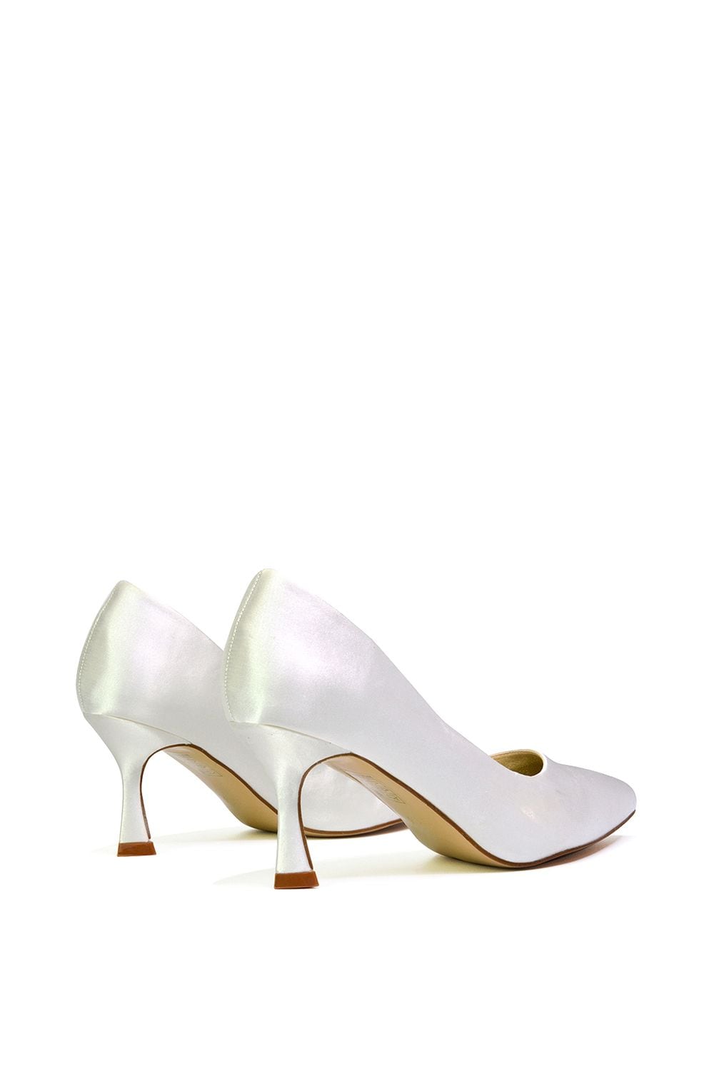 XY London 'Romi' Pointed Toe Court Shoes Mid Stiletto Heels image 4