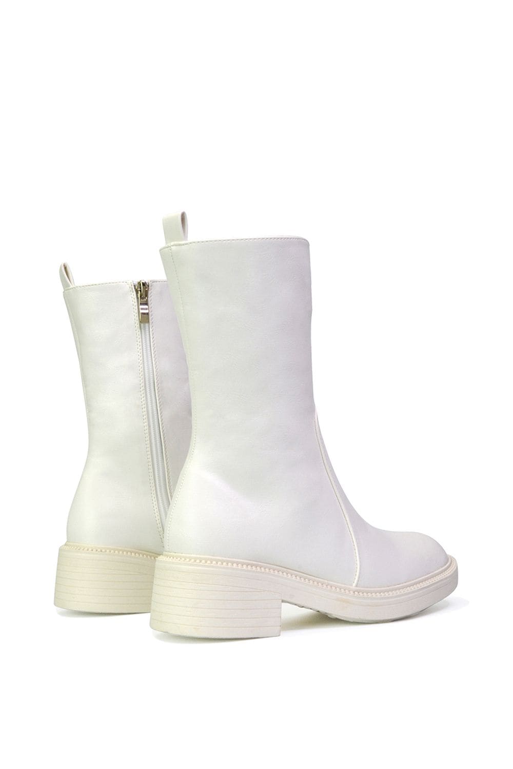 XY London 'Senna' Calf High Cleated Sole Boots image 2