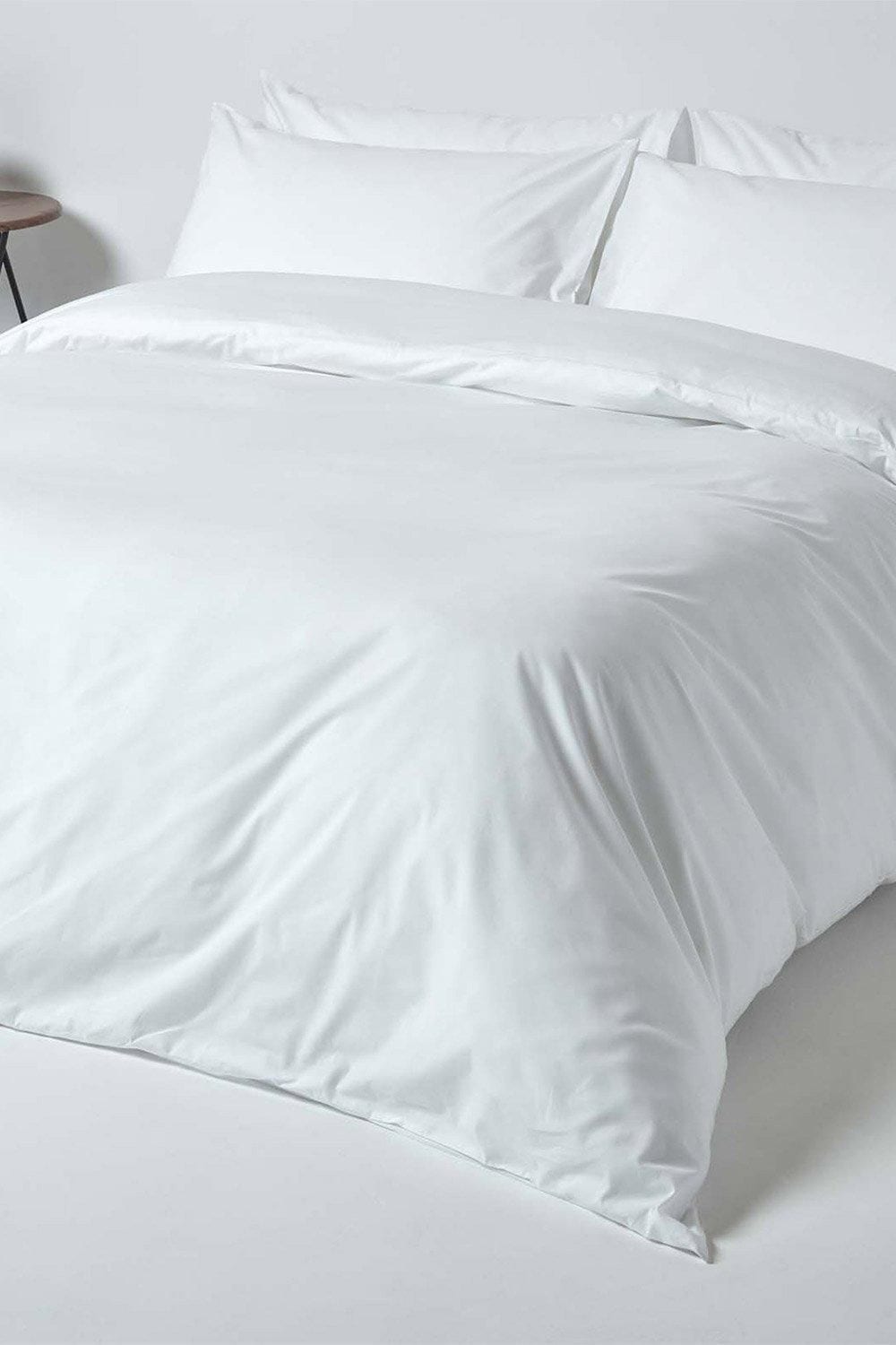 Homescapes Egyptian Cotton Duvet Cover with Pillowcase, 200 TC image 2