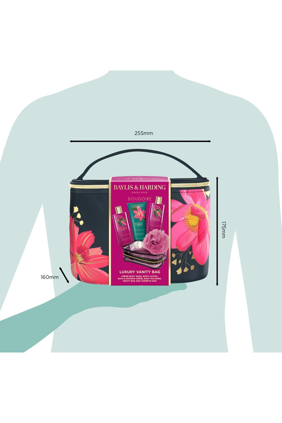 Baylis & Harding Boudoire Luxury Vanity Bag Gift Set Multi image 7