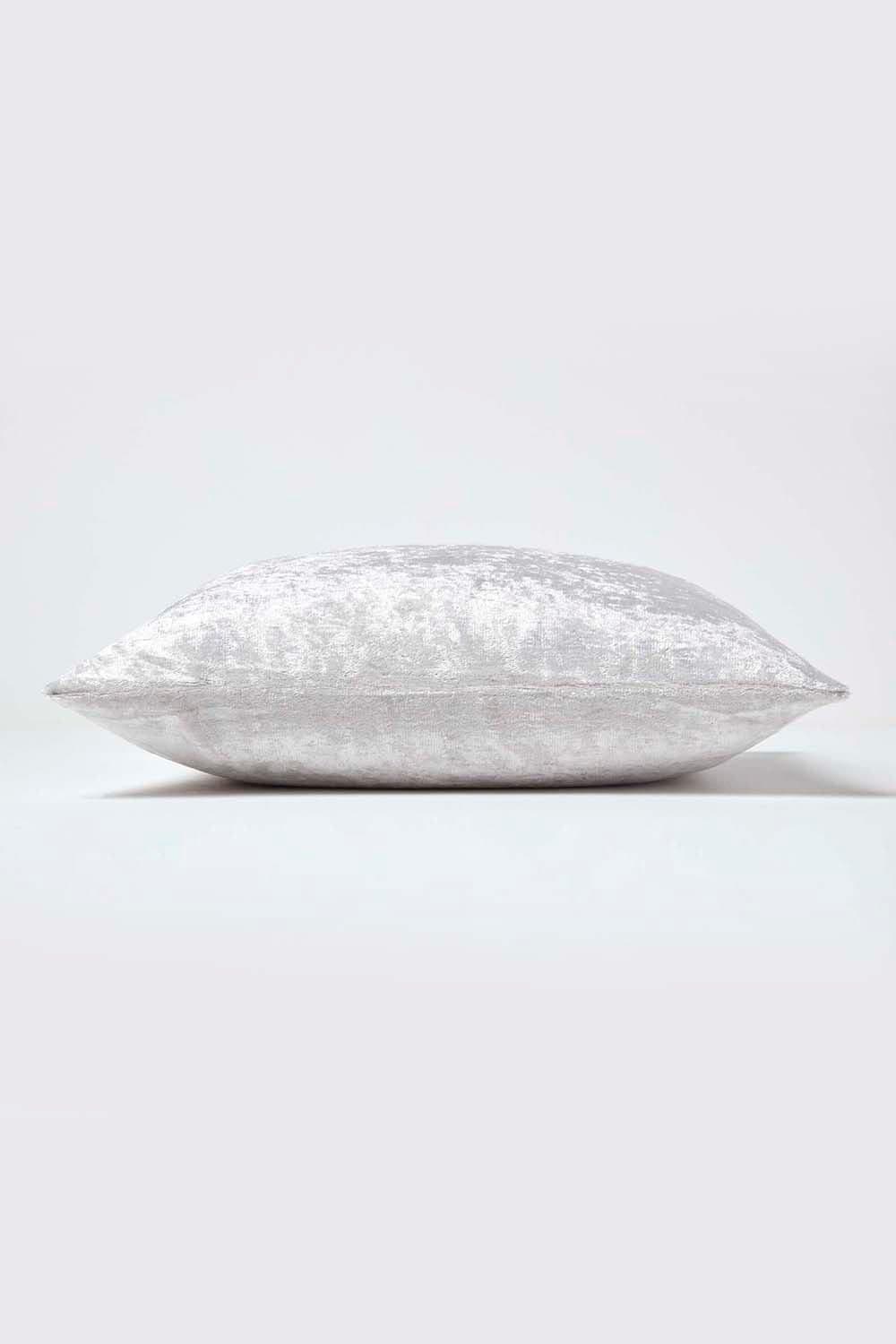 Homescapes Luxury Crushed Velvet Cushion Cover image 3