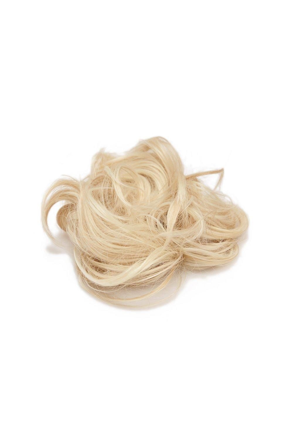 Lullabellz Premium Messy Bun Hair Up Scrunchie Light Blonde image 2